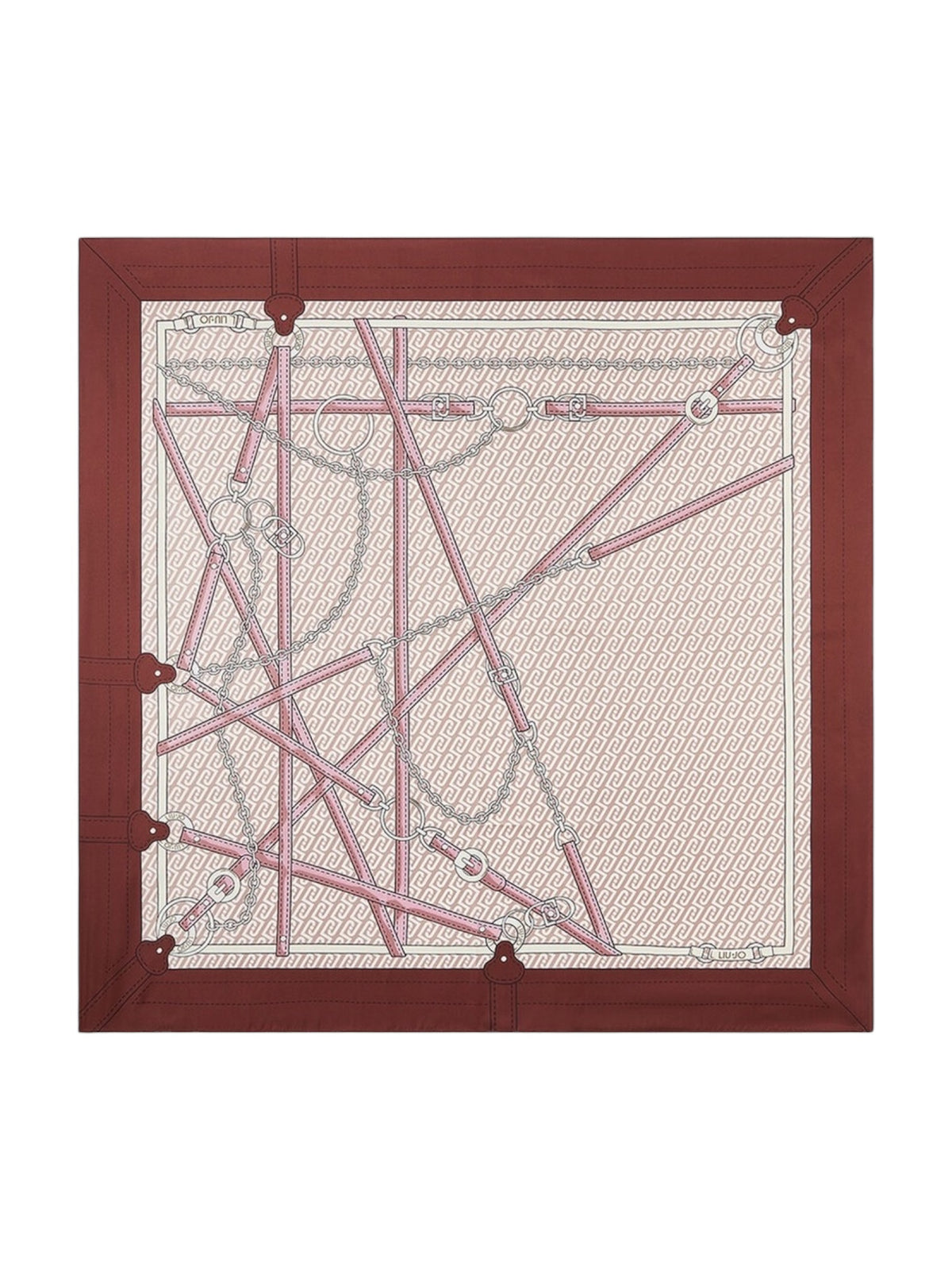 LIU JO SOFT Foulard Donna Deep bordeaux - 2F6061T2745 91724