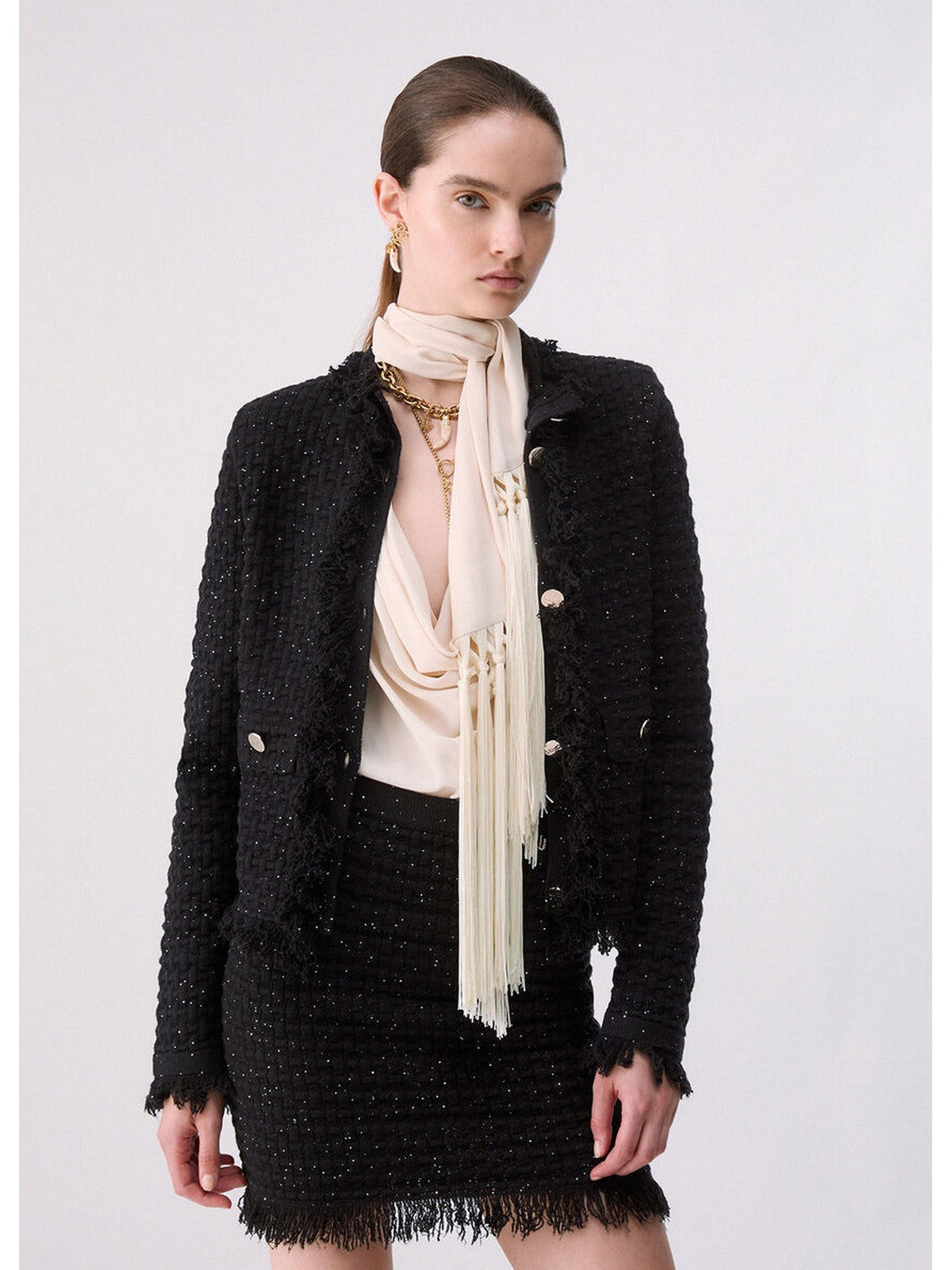LIU JO BLACK Giacca Donna Nero - CF6154MS052 22222