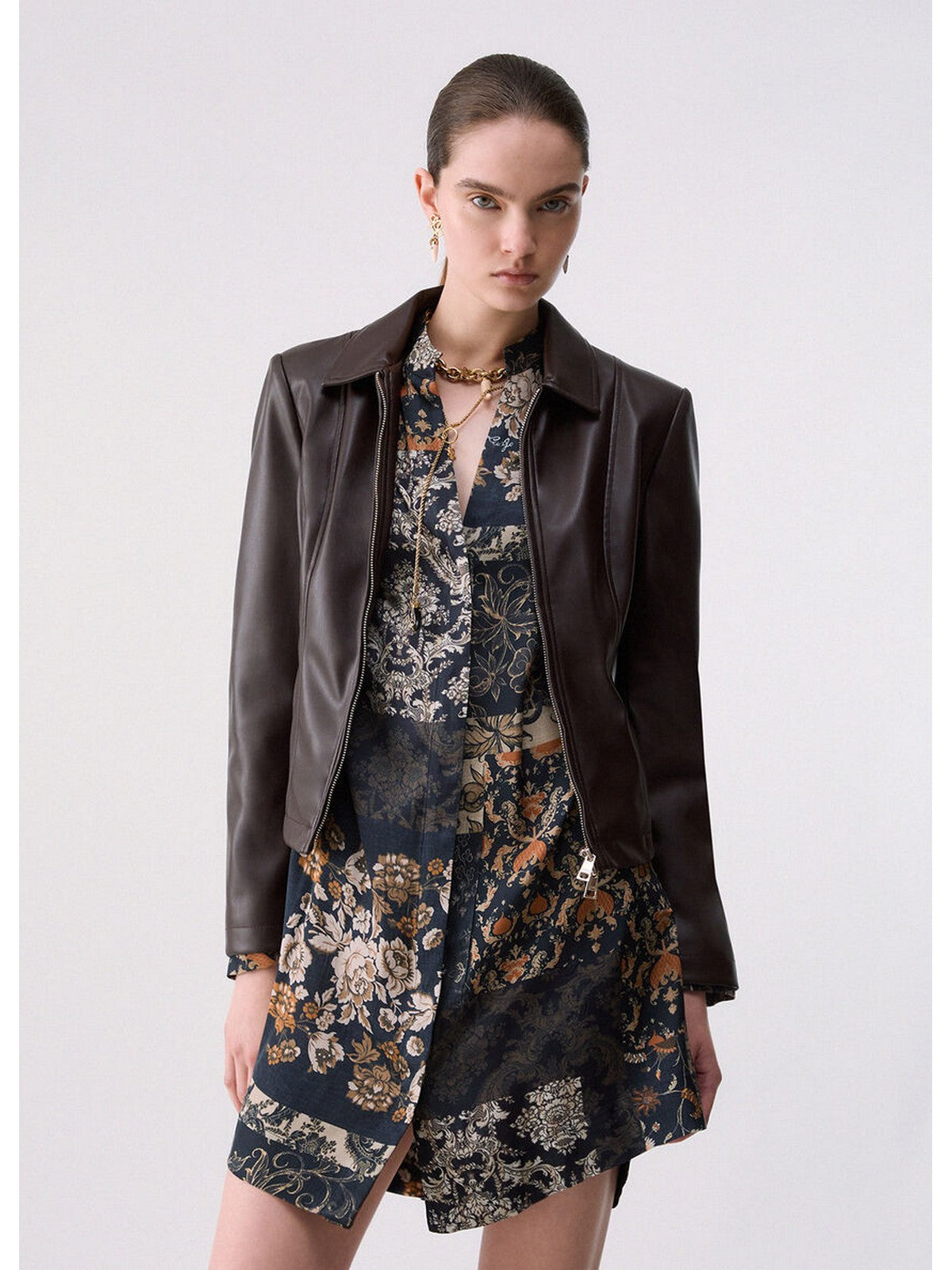 LIU JO BLACK Giubbino Donna New moka - CF6205E0624 X0807