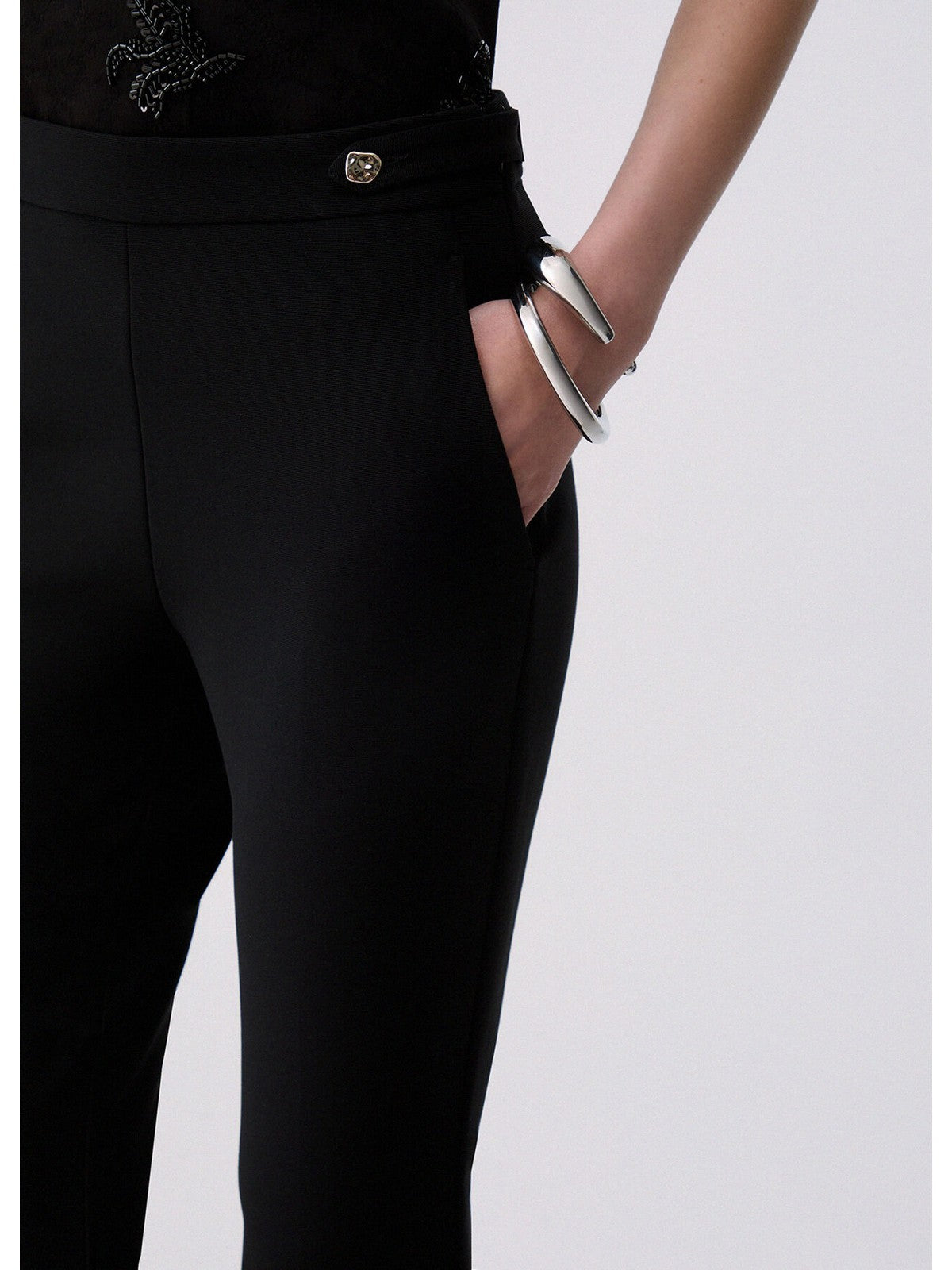 LIU JO BLACK Pantalone Donna Nero - CF6276J3994 22222