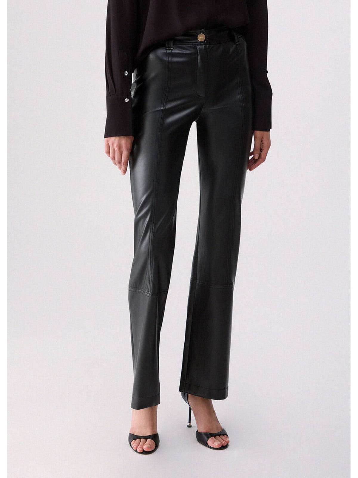 LIU JO BLACK Pantalone Donna Nero - CF6280E0624 22222