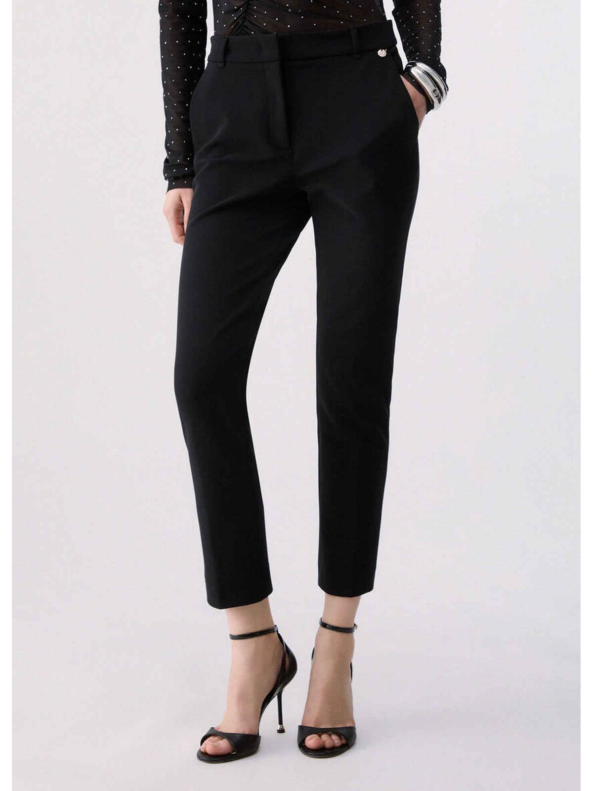 LIU JO BLACK Pantalone Donna Nero - CF6290J3994 22222