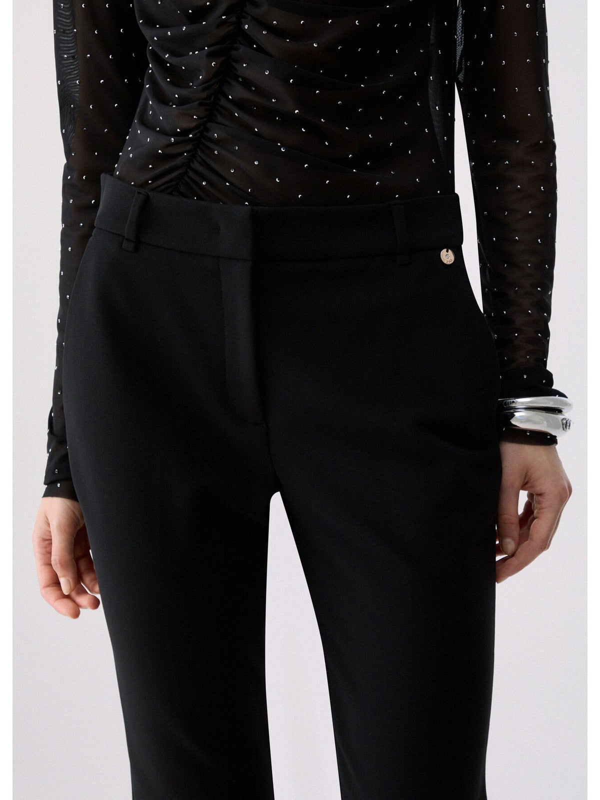 LIU JO BLACK Pantalone Donna Nero - CF6290J3994 22222