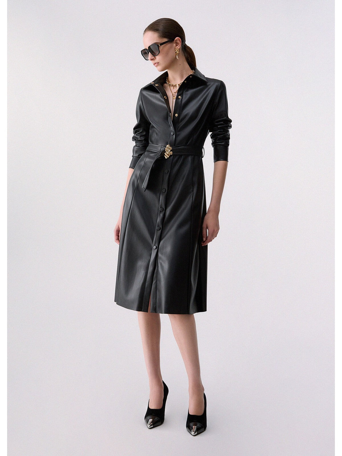 LIU JO BLACK Abito Donna Nero - CF6296E0624 22222