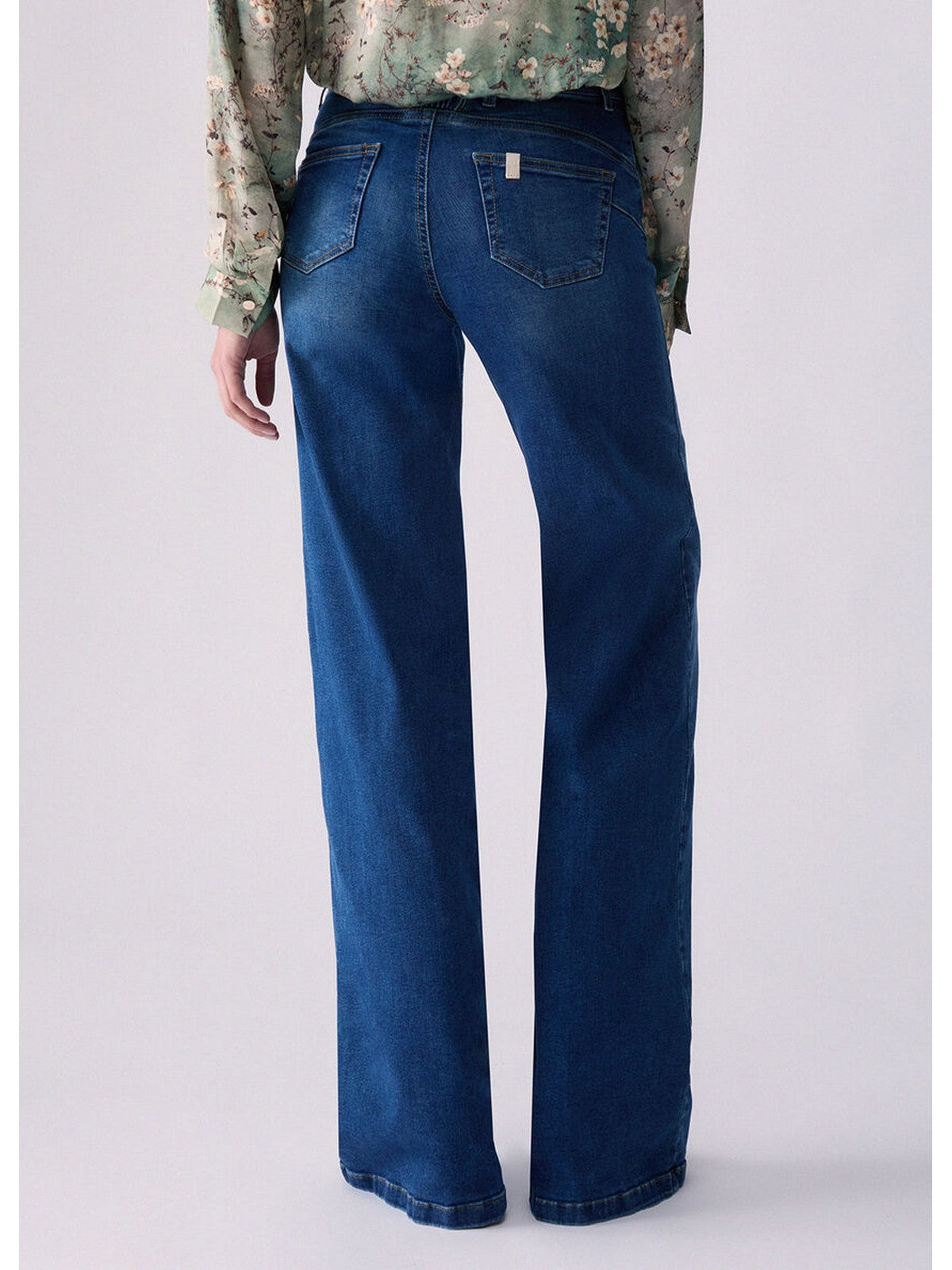 LIU JO BLUE DENIM Jeans Donna Den.Blue dk.real was - UF6069DS004 78263 gioboutiqueweb