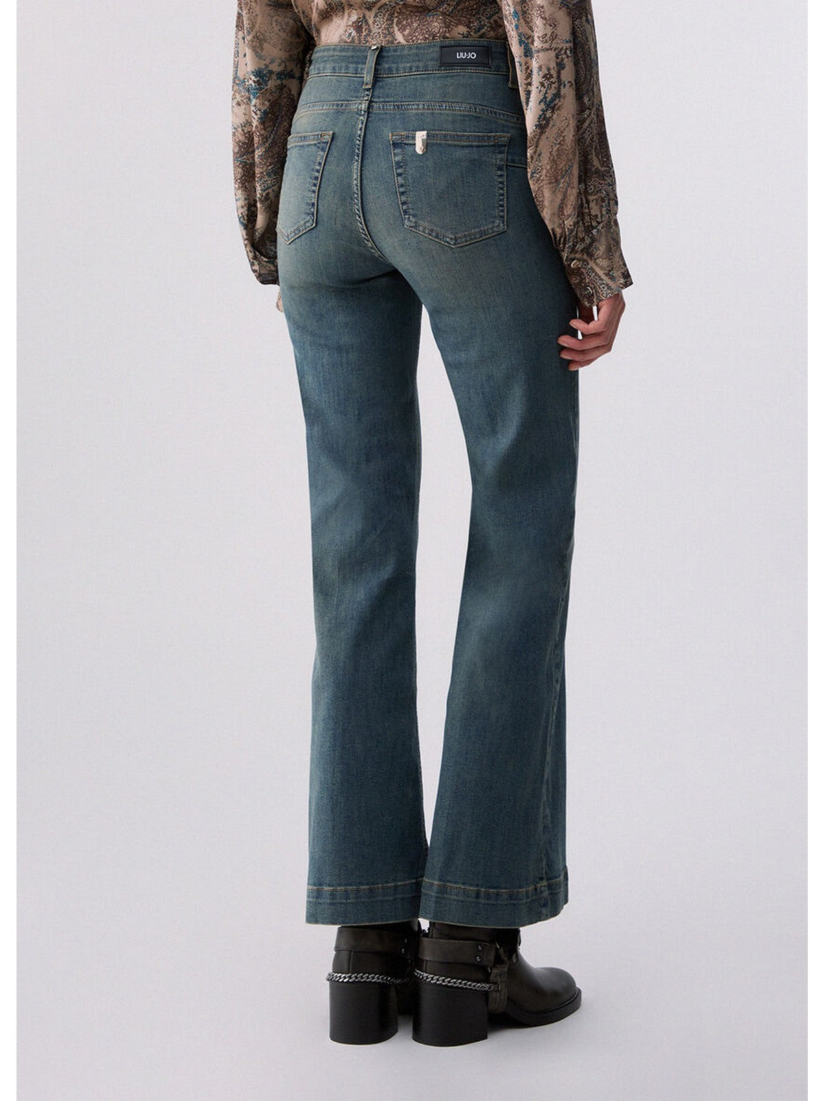 LIU JO BLUE DENIM Jeans Donna Den.Blue dirty jolie - UF6093D0328 79137 gioboutiqueweb