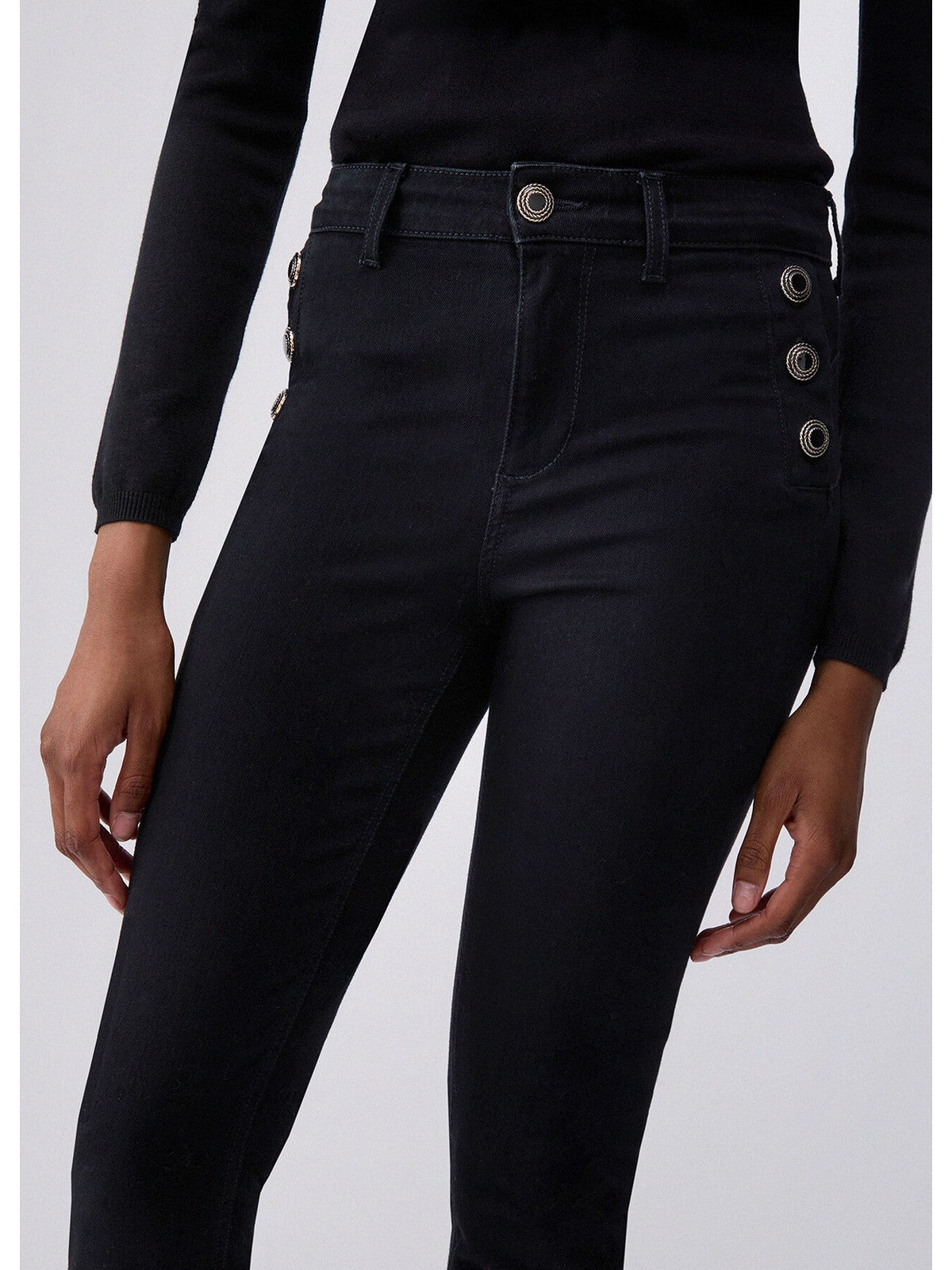 LIU JO BLUE DENIM Jeans Donna Den.Black jolie wash - UF6094D0328 87528