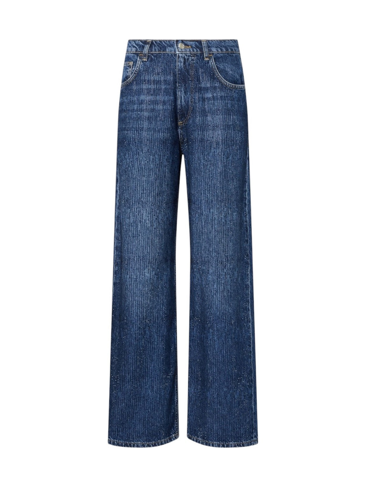 LIU JO BLUE DENIM Jeans Donna Den.Blue strass rain - UF6166D0373 79111