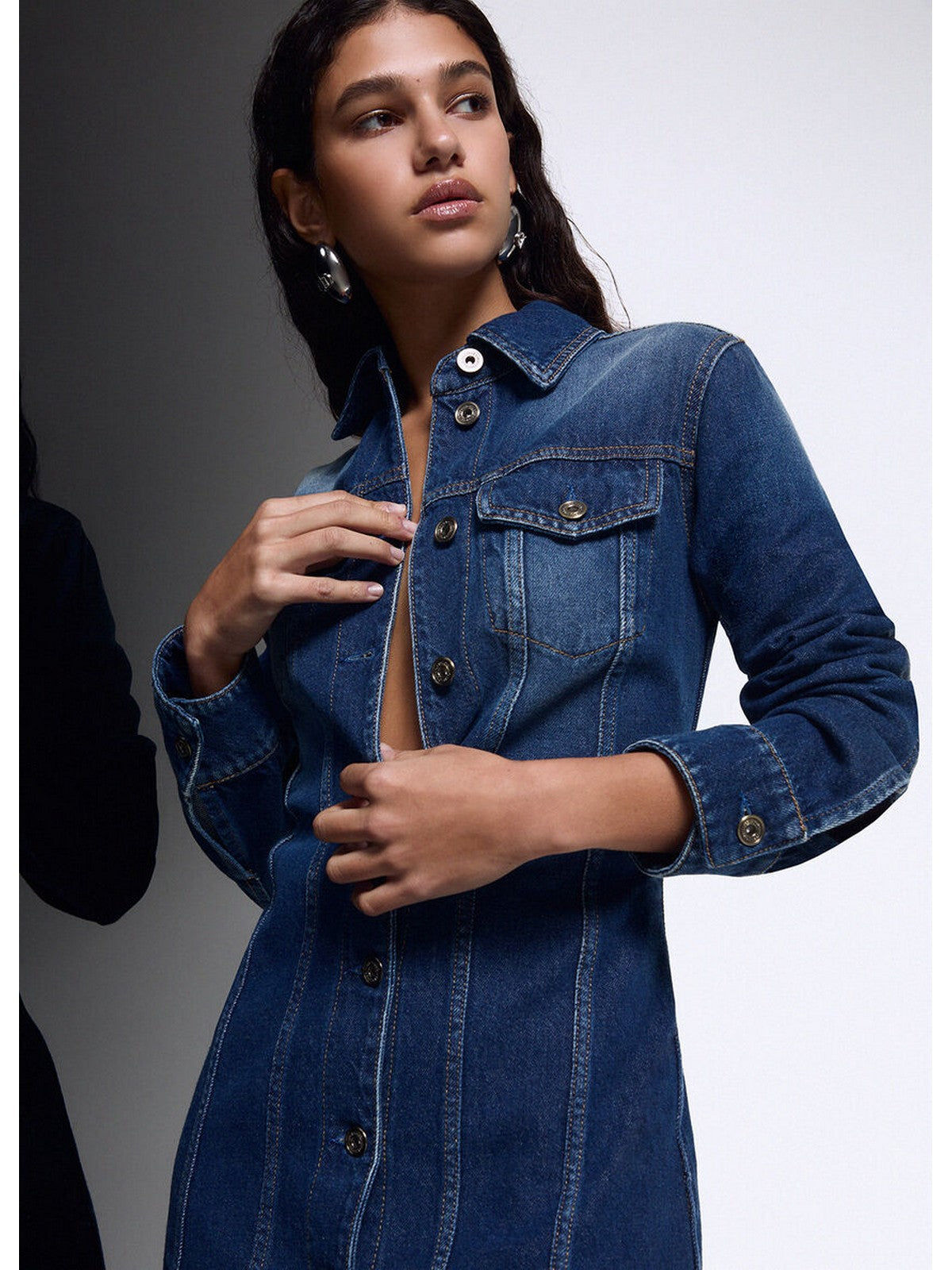 LIU JO BLUE DENIM Abito Donna Den.Blue y2k wash - UF6504D0398 79158