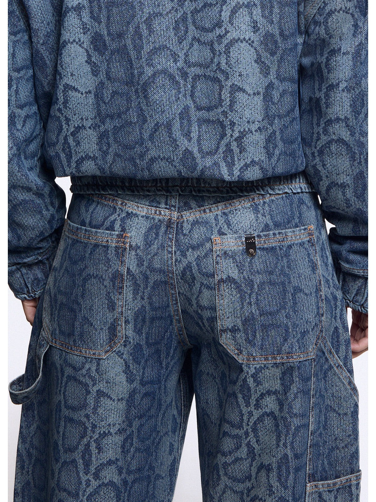 LIU JO BLUE DENIM Jeans Donna Den.Blue summ.animal - UF6519D0397 79154