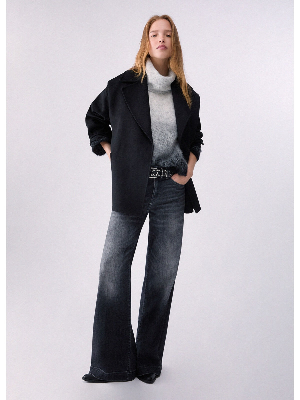 LIU JO WHITE Cappotto Donna Nero - WF6005T677A 22222