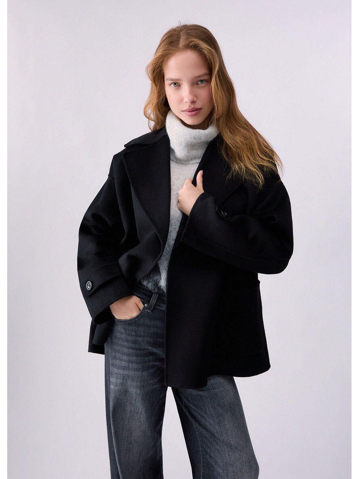 LIU JO WHITE Cappotto Donna Nero - WF6005T677A 22222