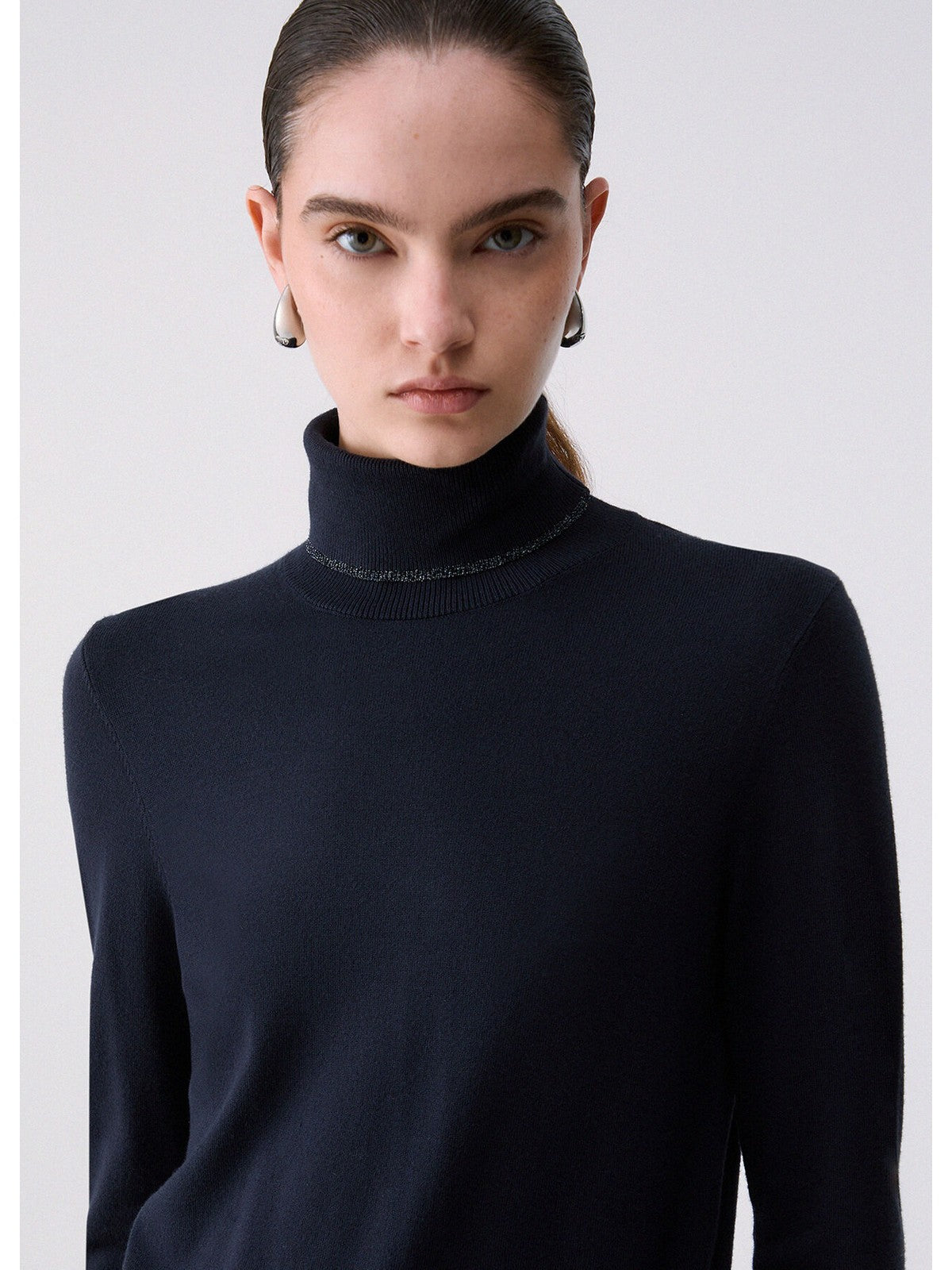 LIU JO WHITE Maglione Donna Nuit noir - WF6013MS49I 93922