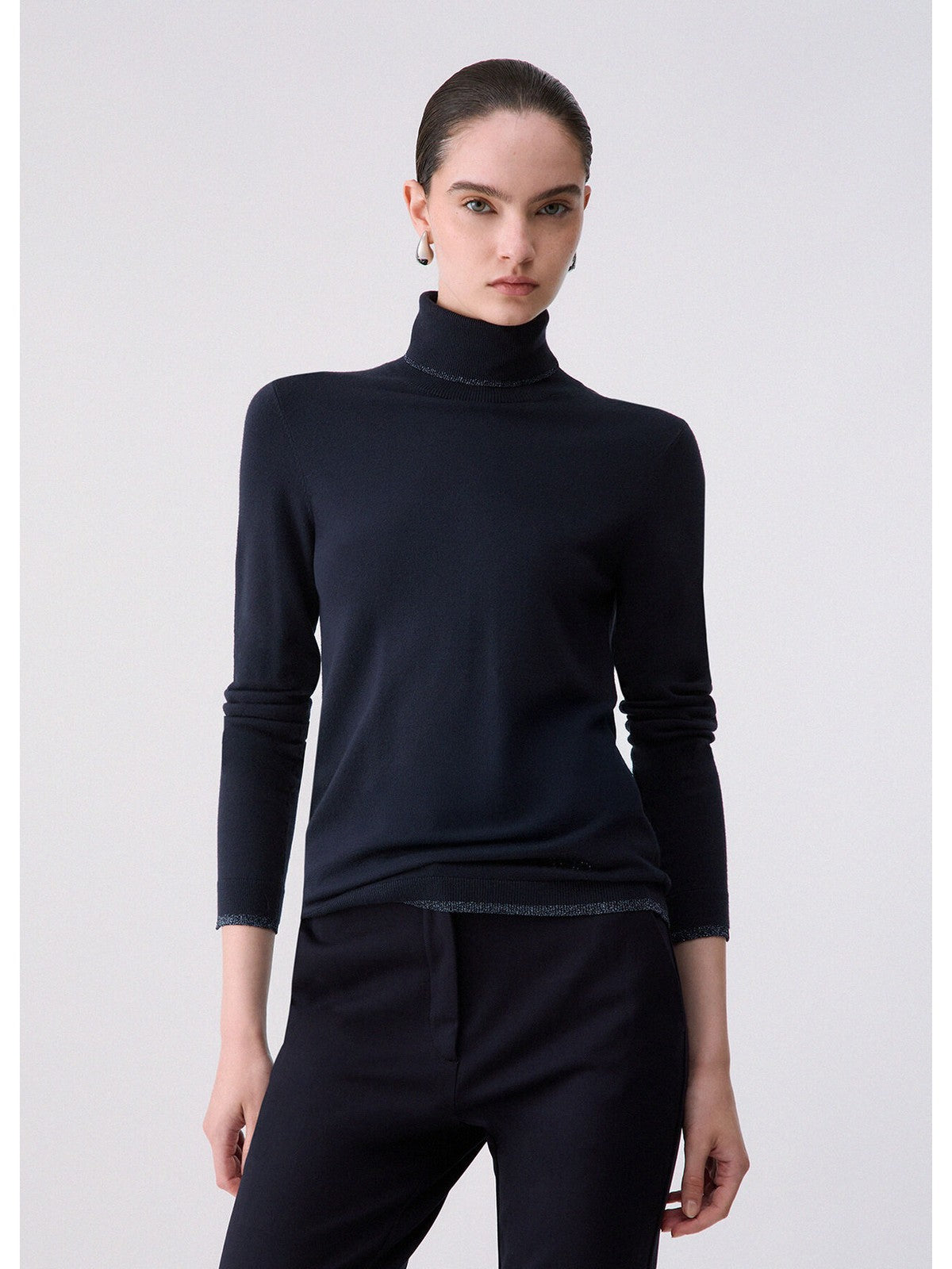 LIU JO WHITE Maglione Donna Nuit noir - WF6013MS49I 93922