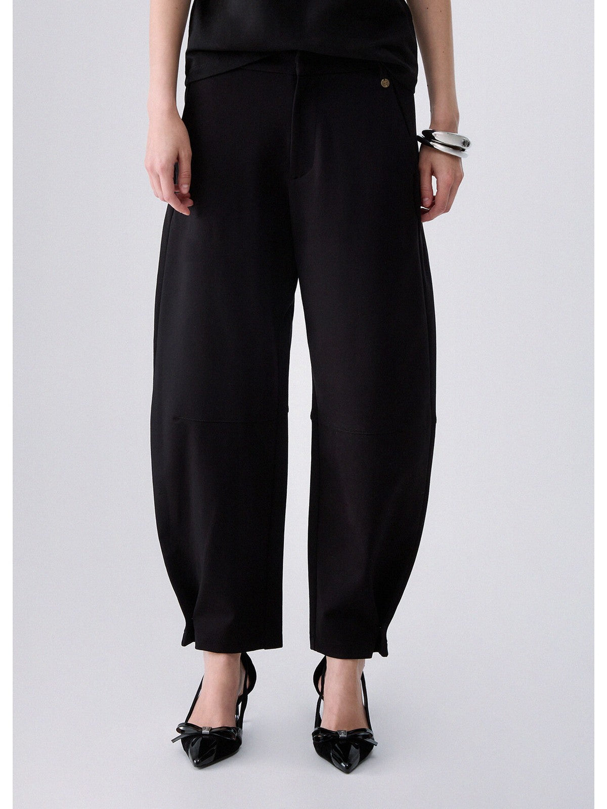 LIU JO WHITE Pantalone Donna Nero - WF6086J9189 22222
