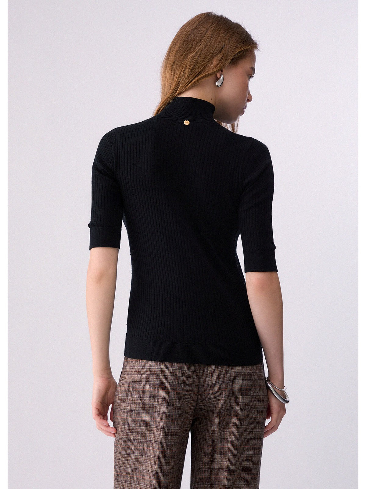 LIU JO WHITE Maglione Donna Nero - WF6101MA77Q 22222