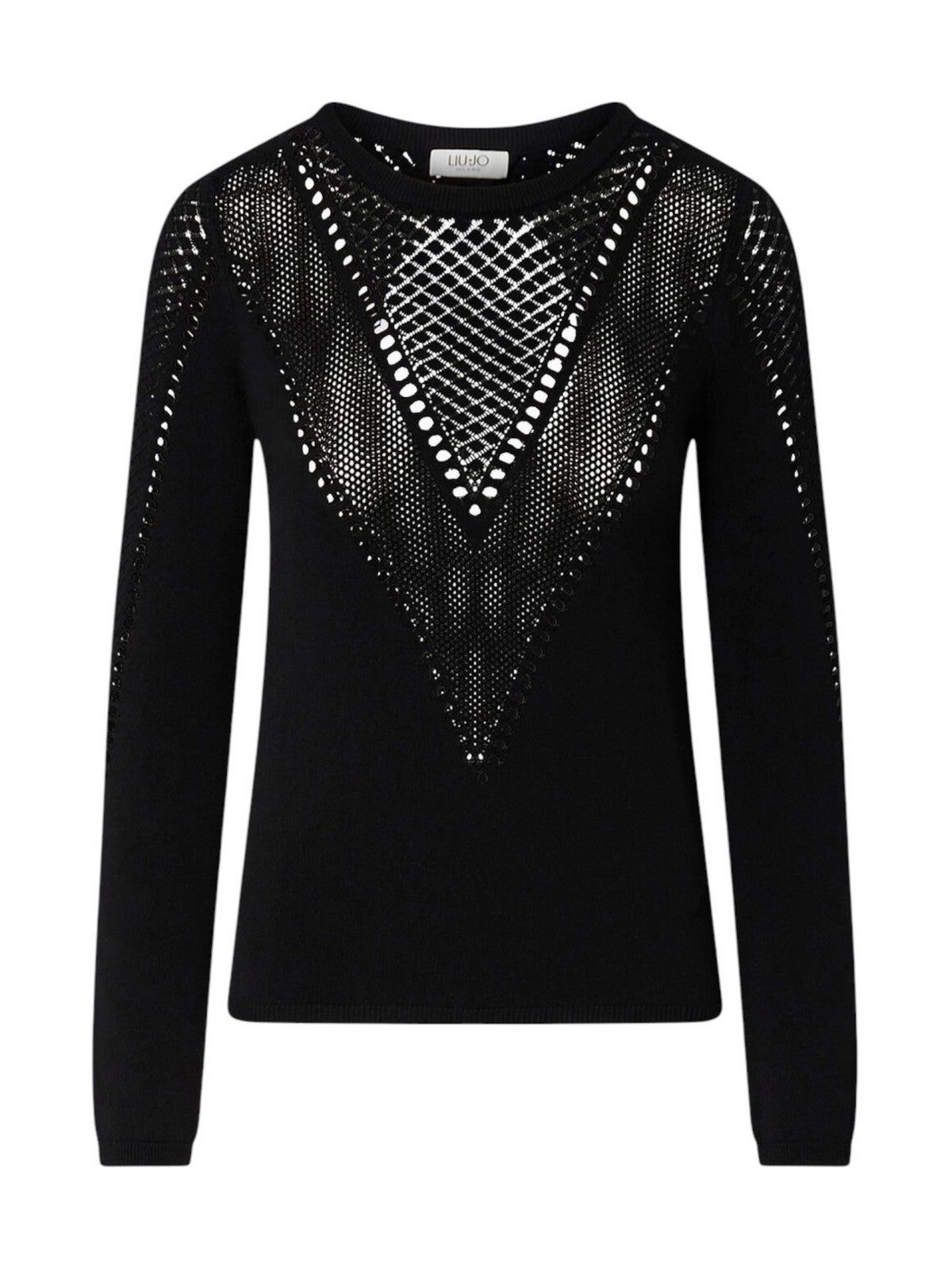LIU JO WHITE Maglione Donna Nero - WF6239MS99E 22222