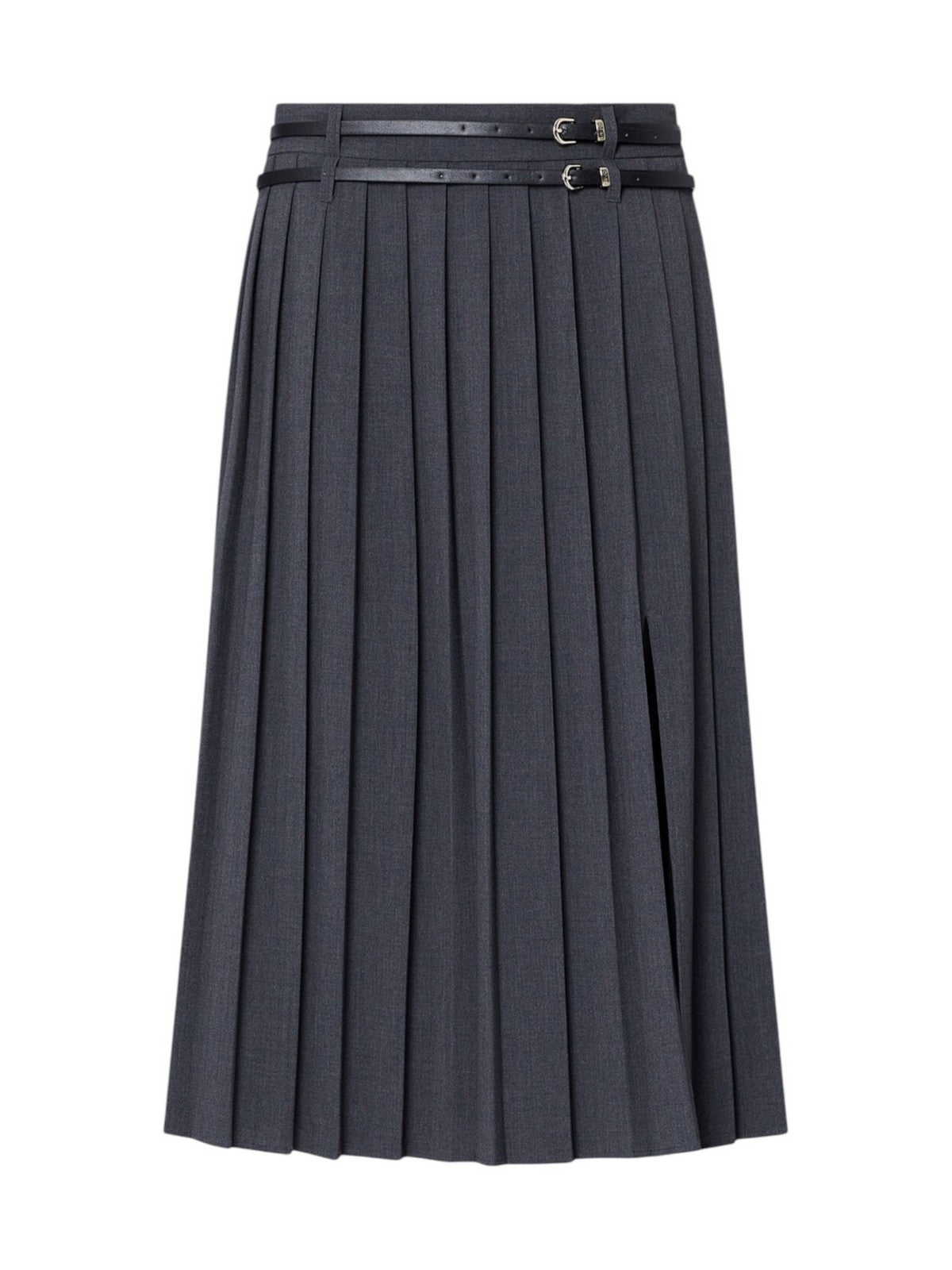 LIU JO WHITE Gonna Donna Dark grey melange - WF6308T743A 02069