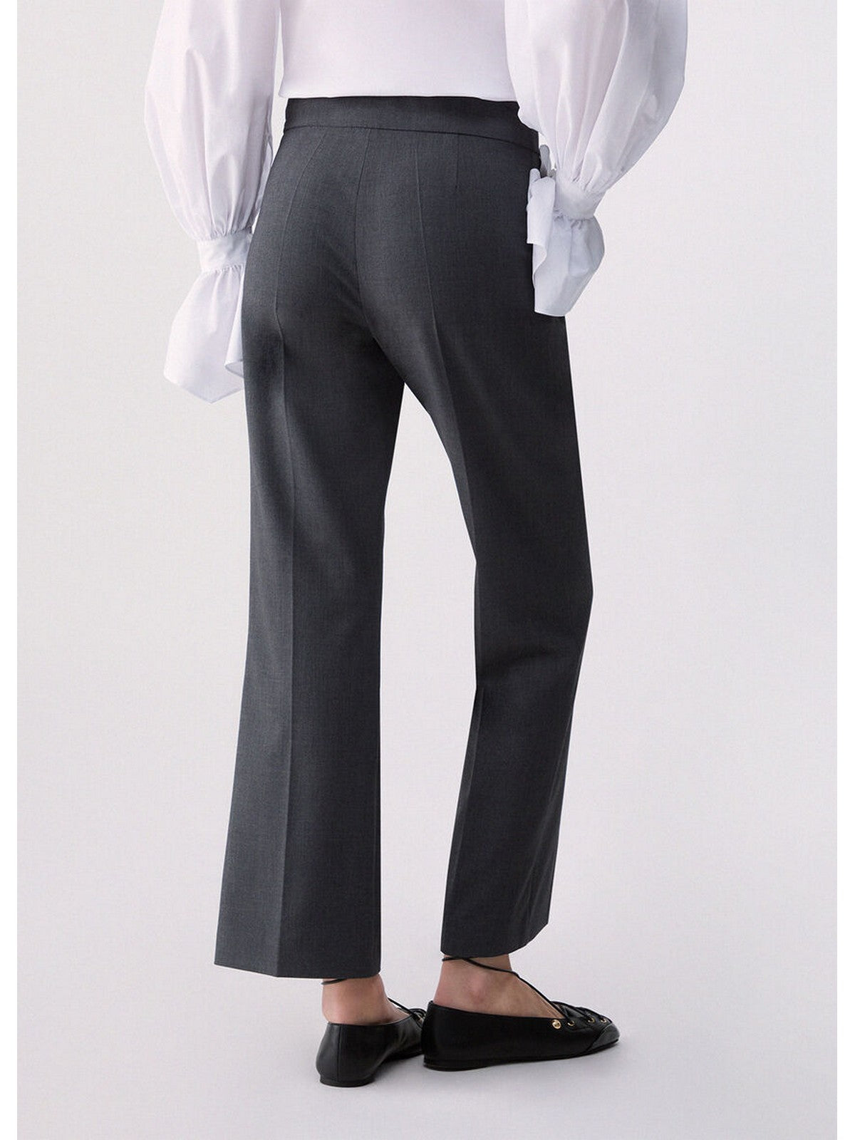 LIU JO WHITE Pantalone Donna Dark grey melange - WF6339T743A 02069