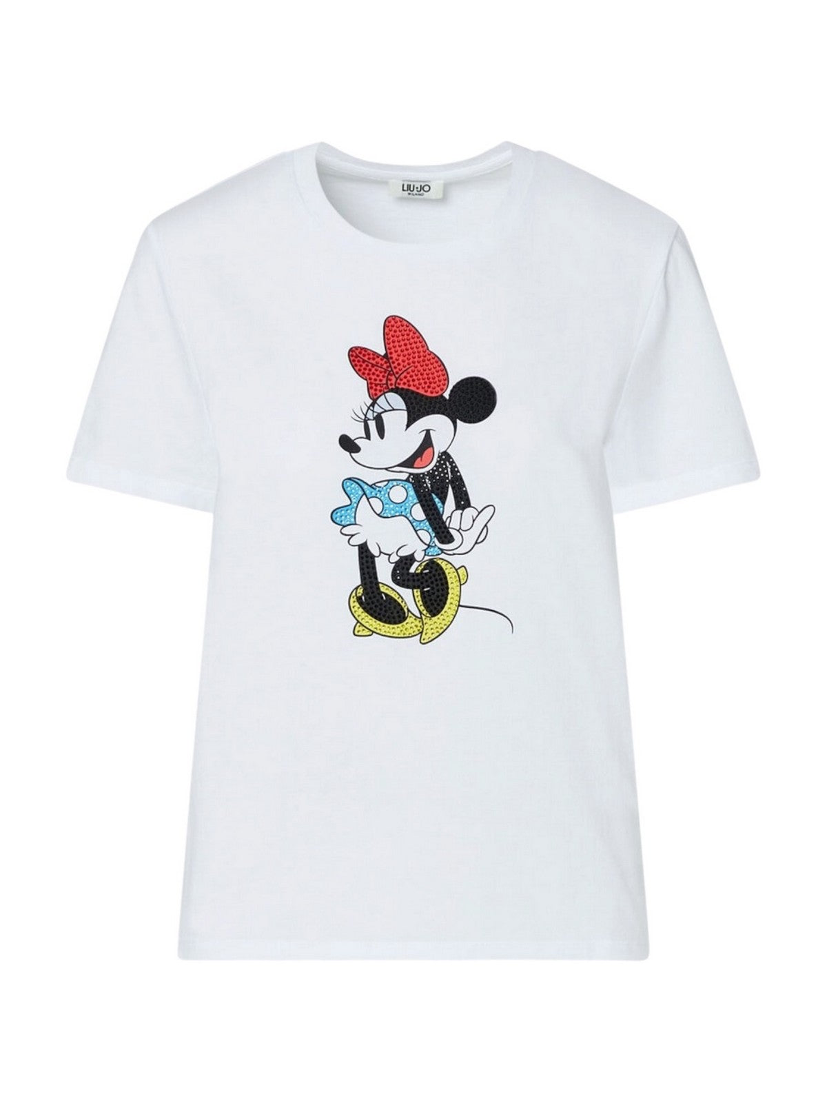 LIU JO WHITE T-shirt Donna Bco miss mouse col - WF6441JS904 L9550