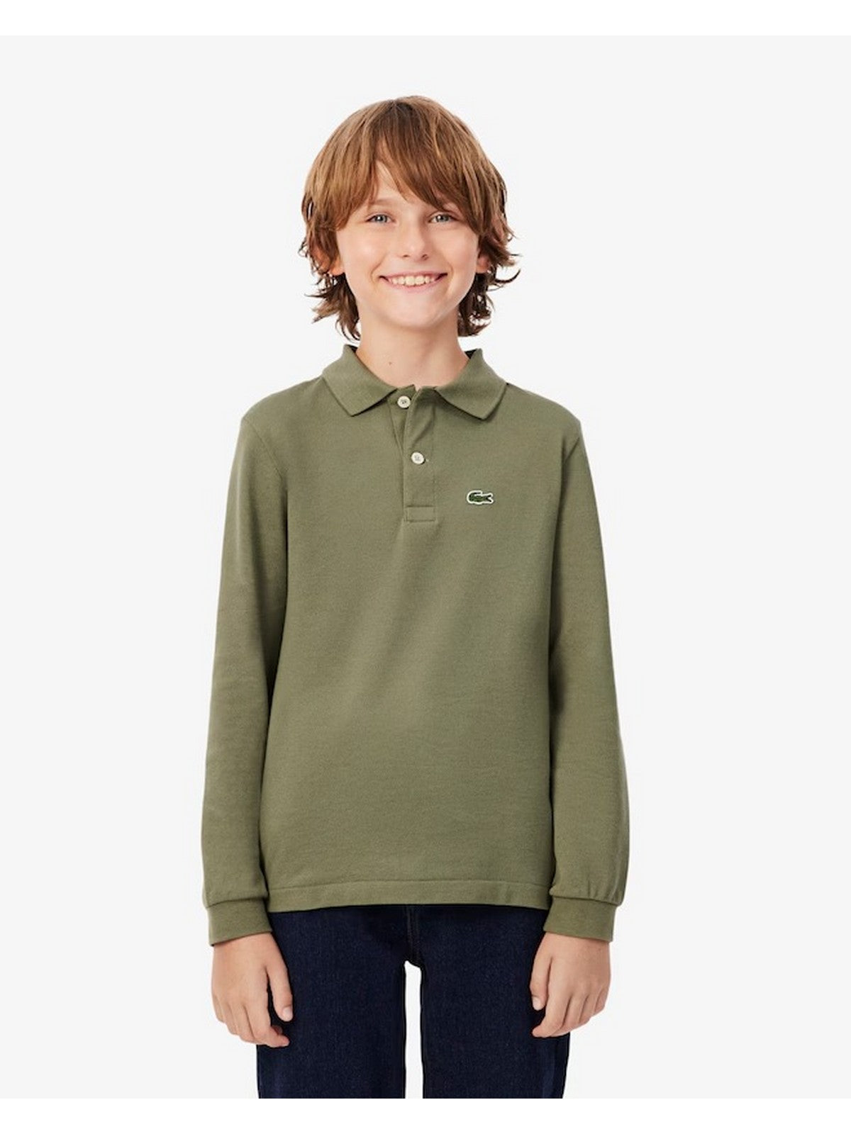 LACOSTE KIDS Polo Bambini e ragazzi LCB LS PIQUE POLO Verde - 947387 BMY