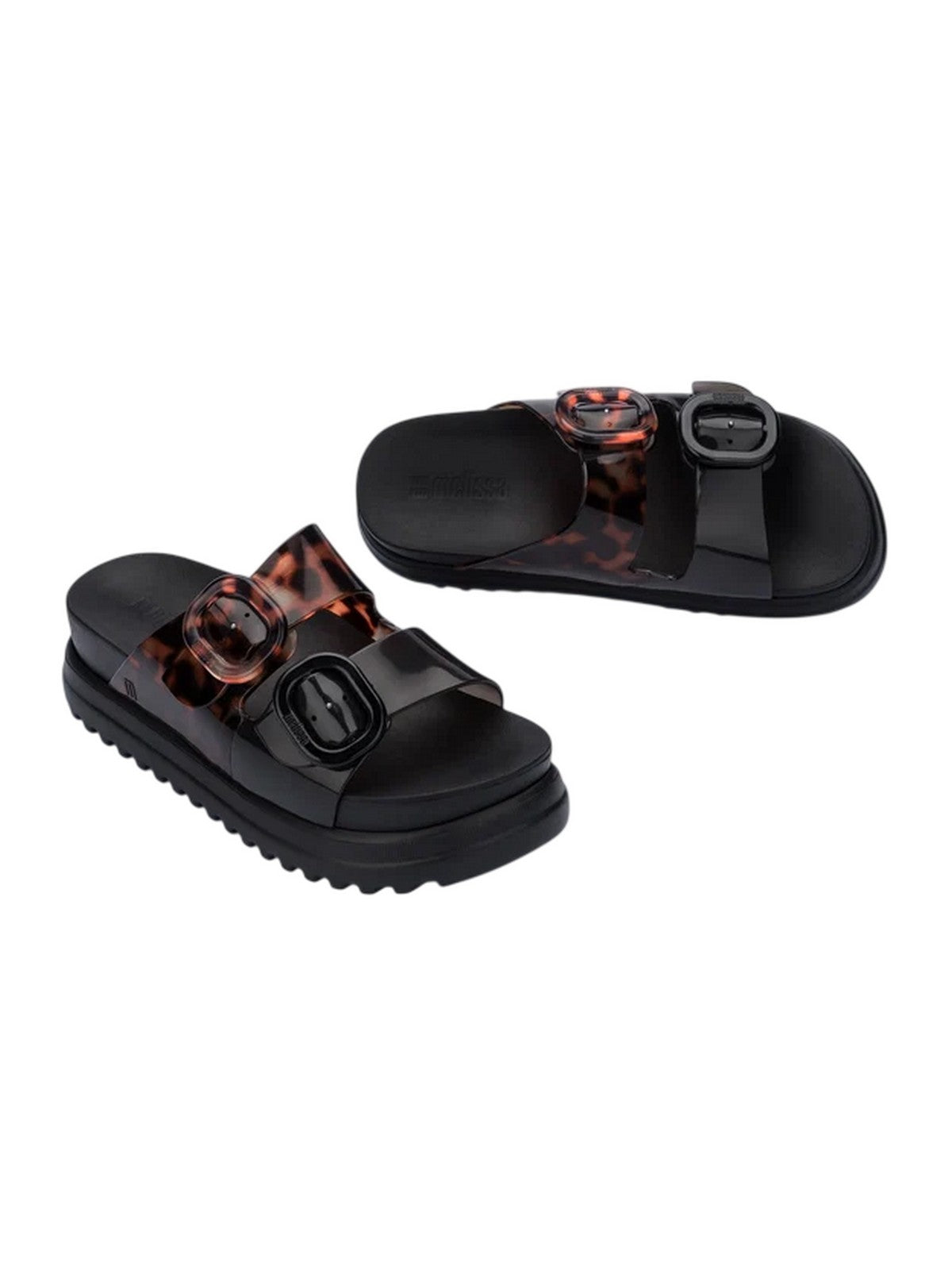 Melissa Sandalo Melissa Cozy Platform Ad Black/Tortoiseshell 36158-BH499