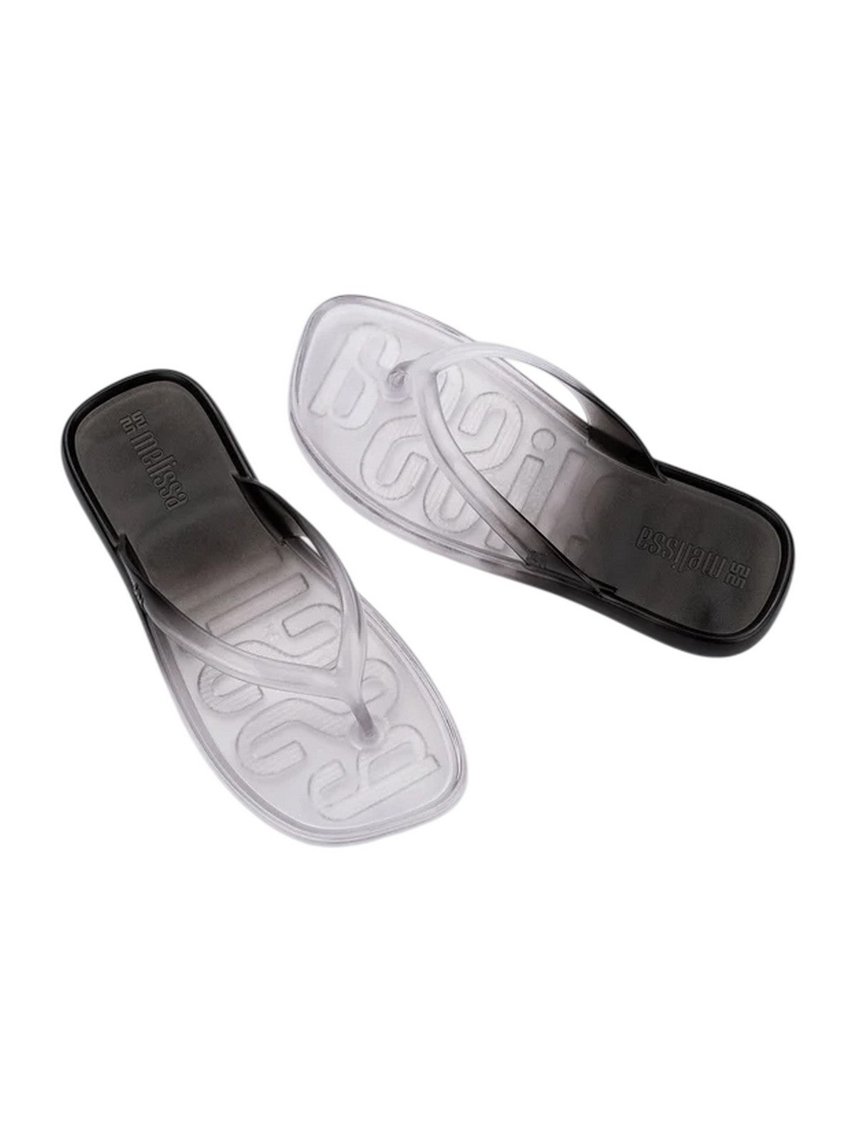 Melissa Infradito Melissa Beachwear Ad Clear/Black 37864-BU240