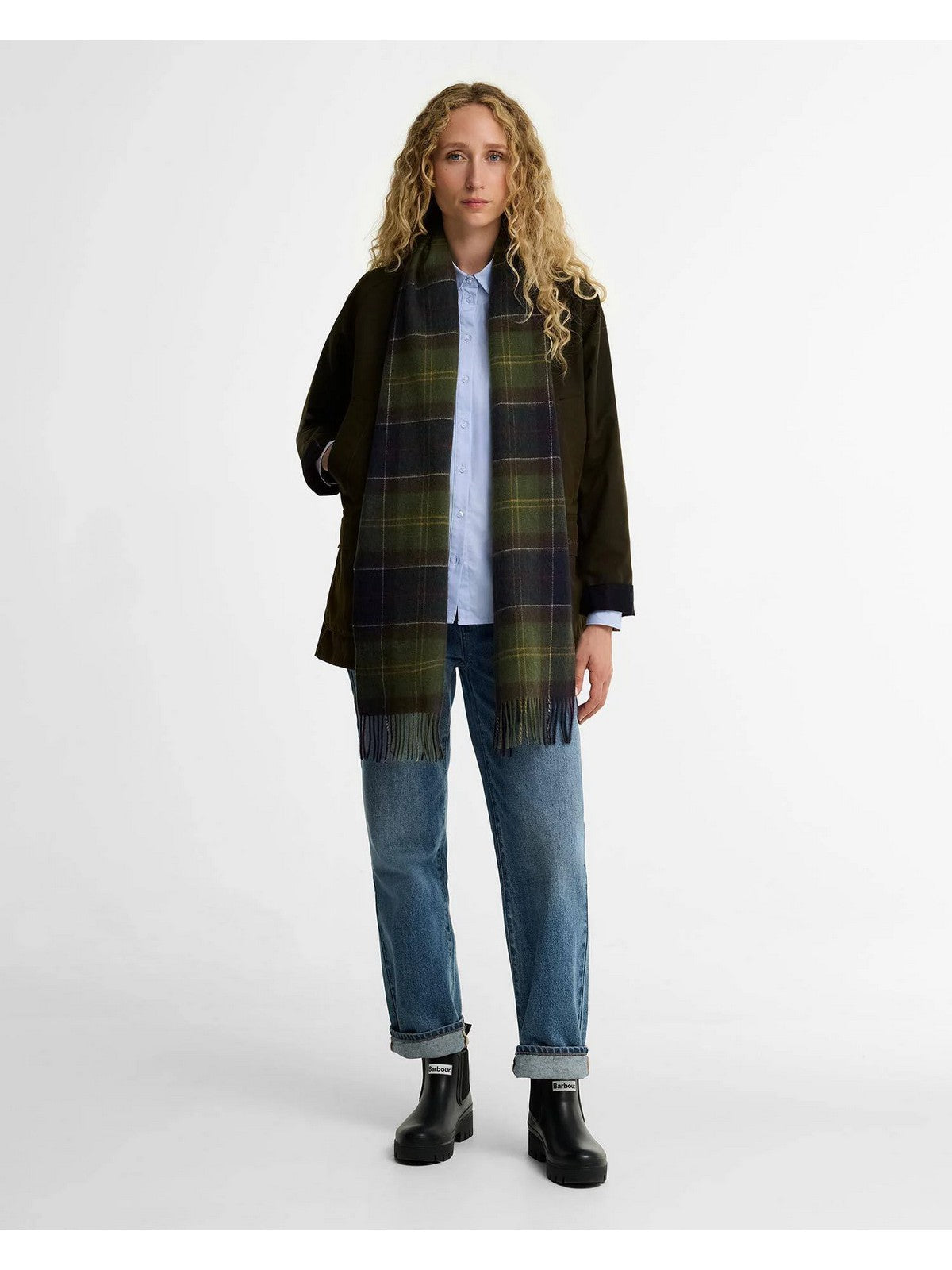 BARBOUR Stivali e Stivaletti Donna HALTON CHELSEA WELLY BLACK - LRF0100 BK11 gioboutiqueweb