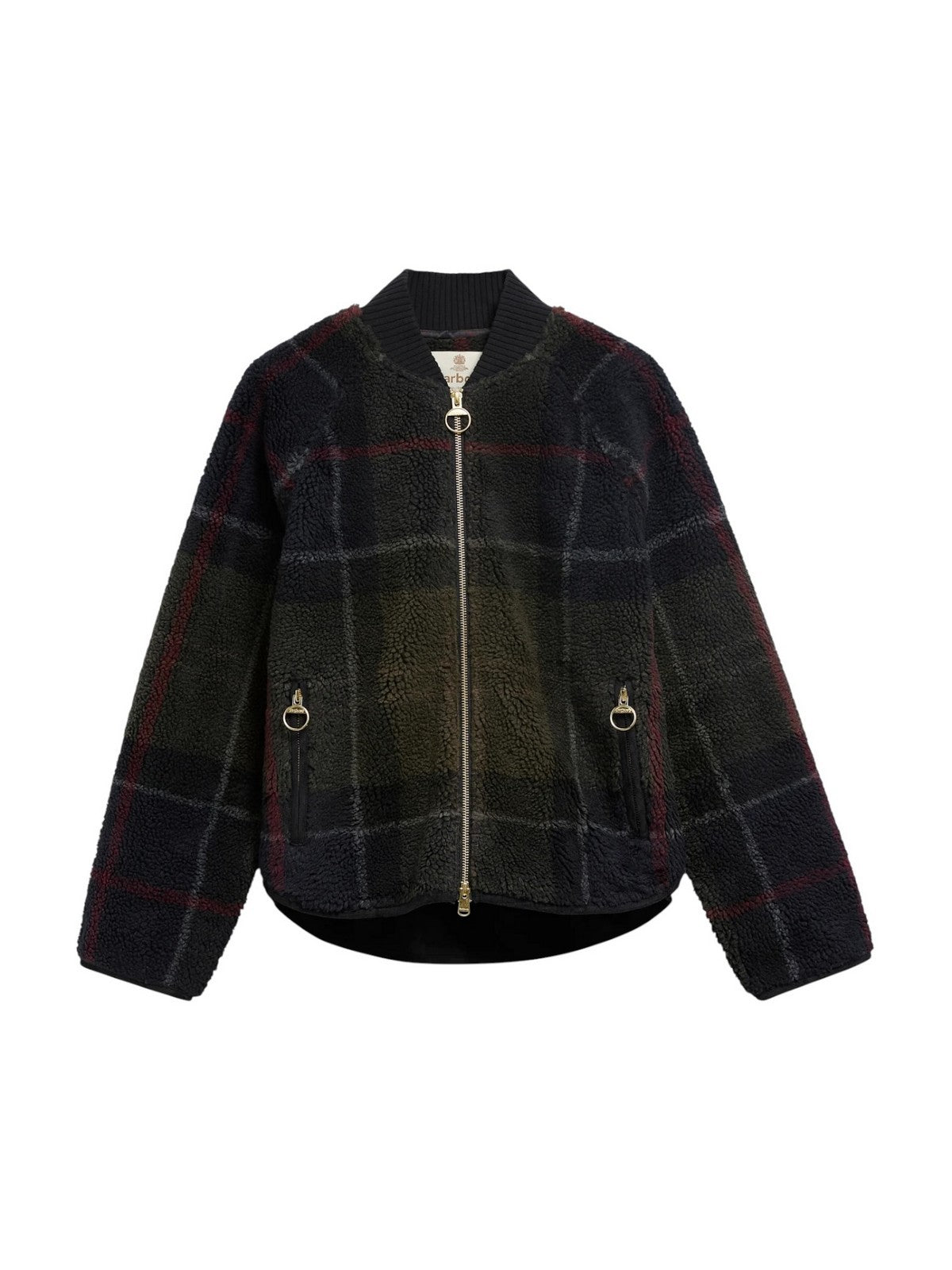 BARBOUR Giubbino Donna KIRKLEES FLEECE SHADOW CLA - LFL0090 TN43