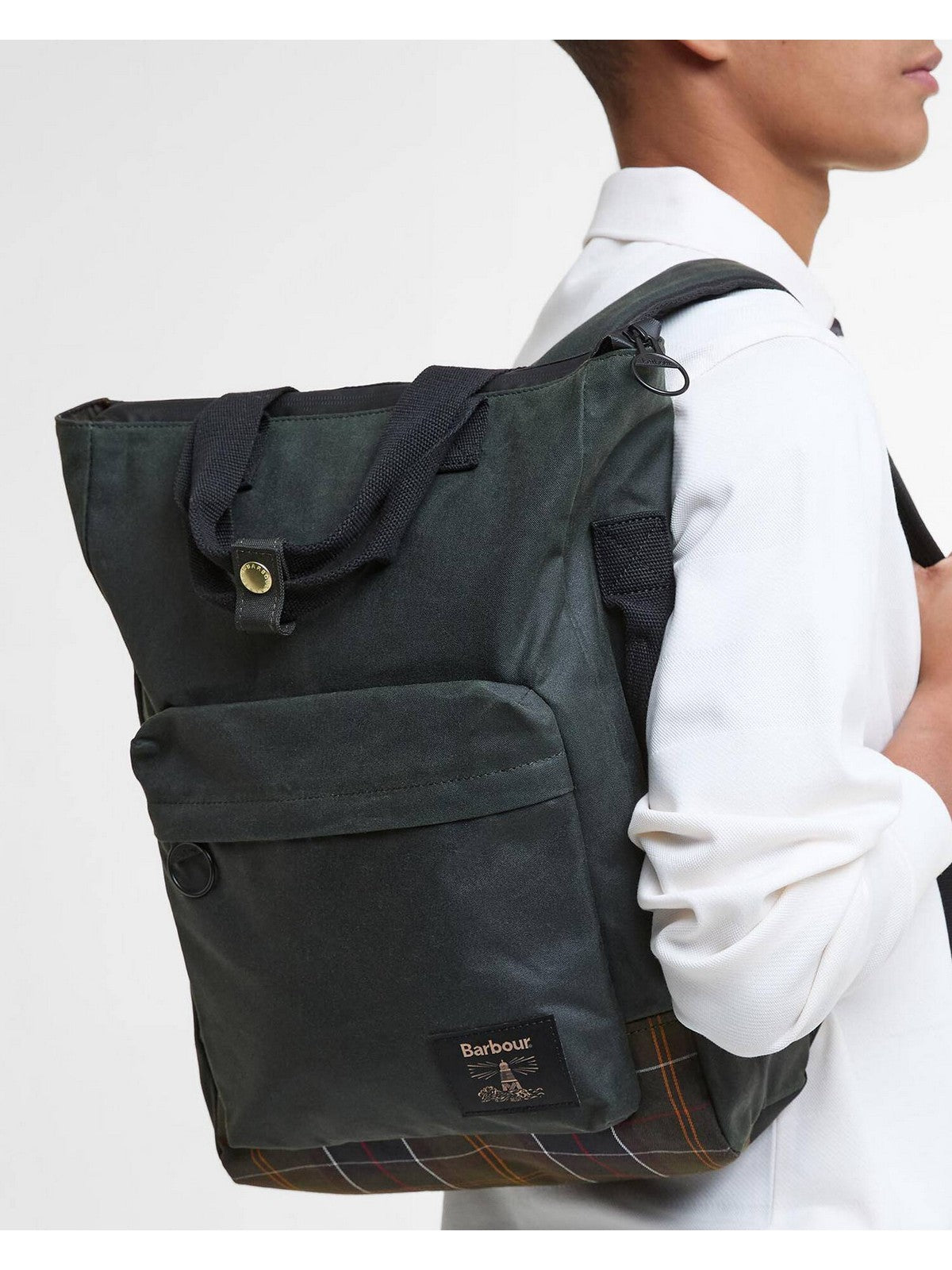 BARBOUR Zaino Unisex FIELD WAX BACKPACK SAGE/CLASS - UBA0714 SG91