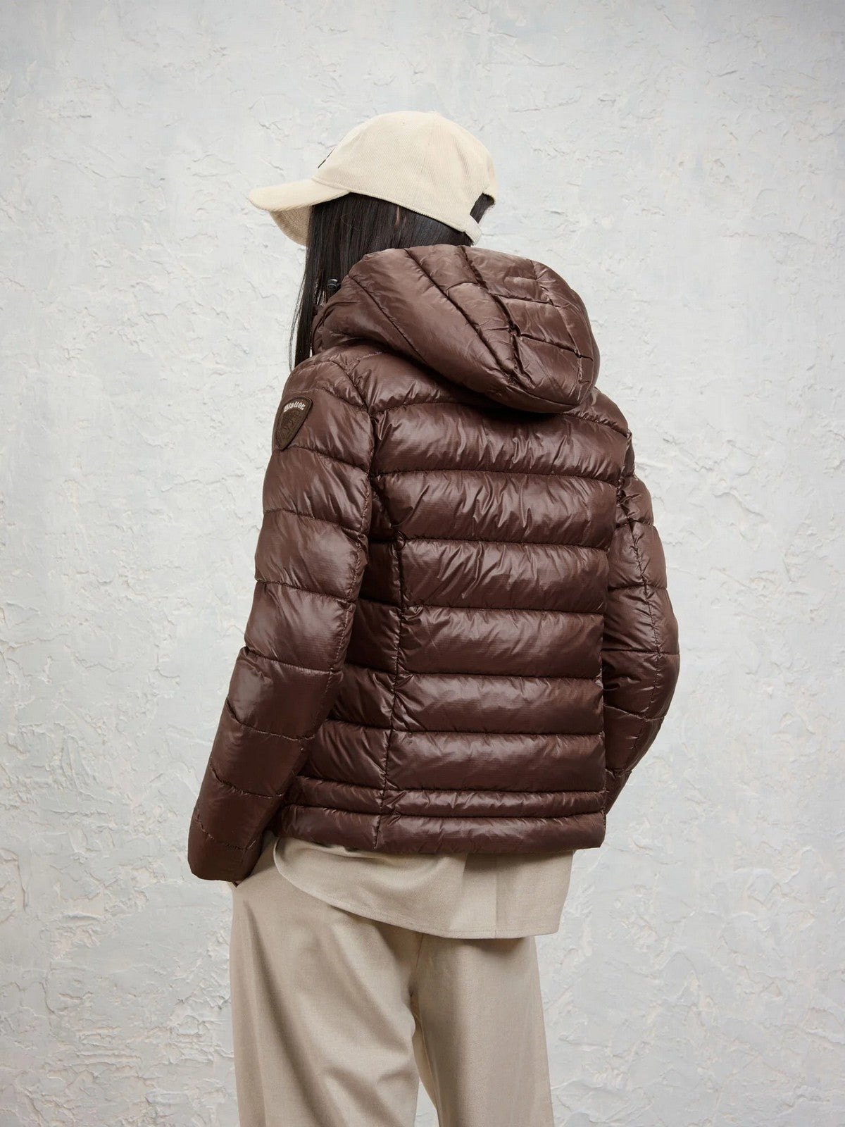 BLAUER Piumino Donna CAROLL BROWN 30B int. BROWN 30C - 26WBLDC02070 006648 30BBW