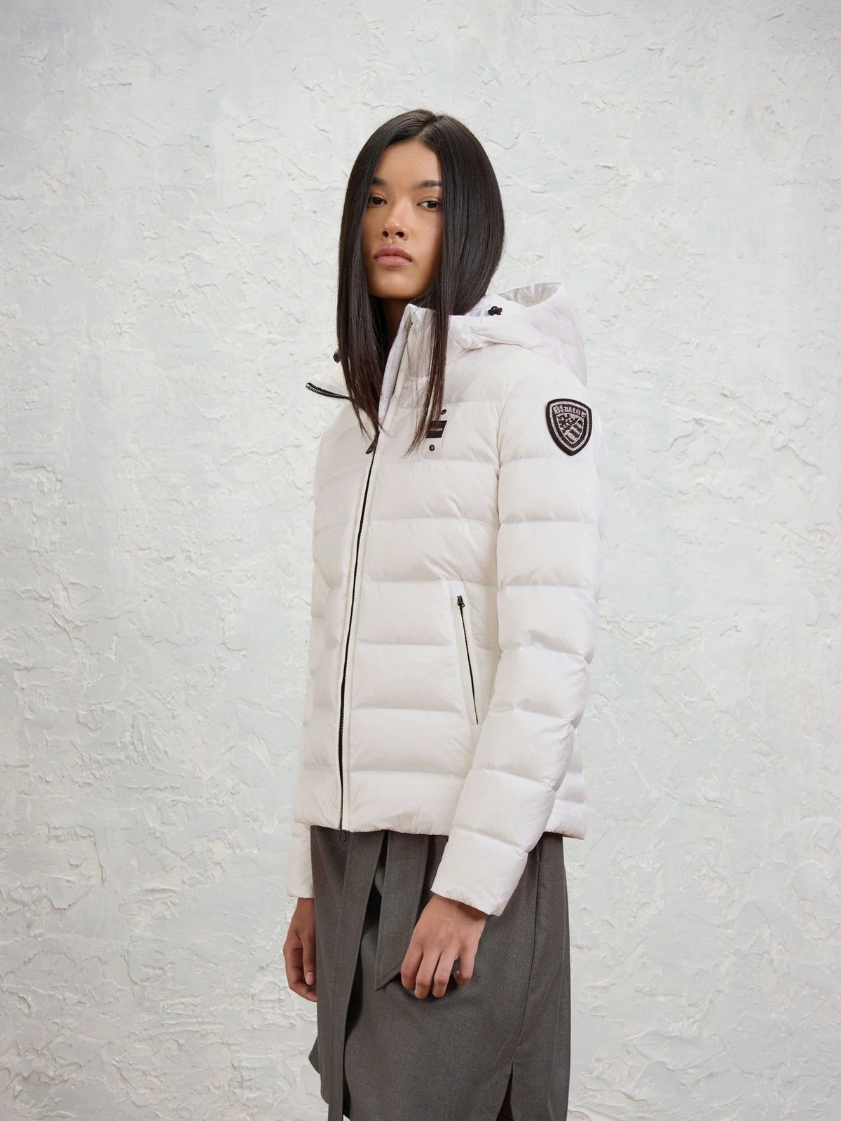 BLAUER Piumino Donna CHARME BIANCO OTTICO int. BIANCO OTTICO - 26WBLDC03037 006047 100BI