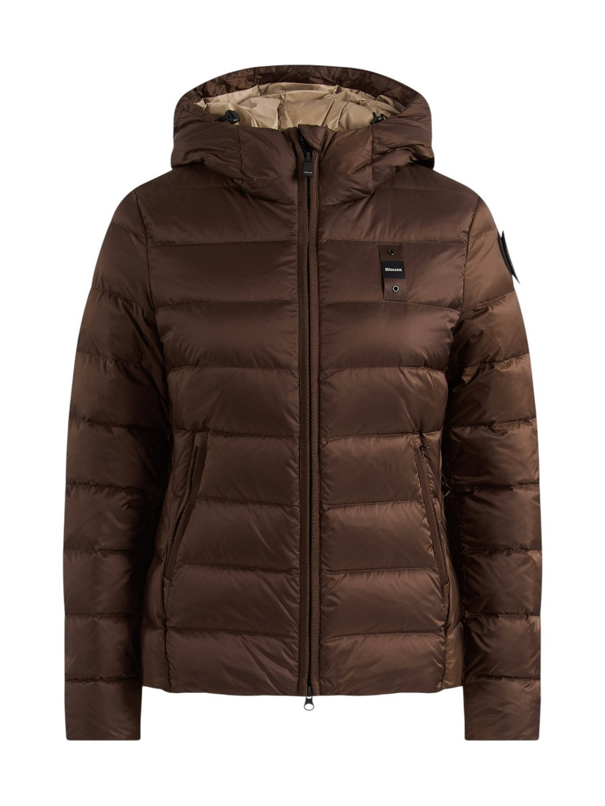 BLAUER Piumino Donna CHARME BROWN 30B int. BEIGE 301 - 26WBLDC03037 006047 30BEI gioboutiqueweb