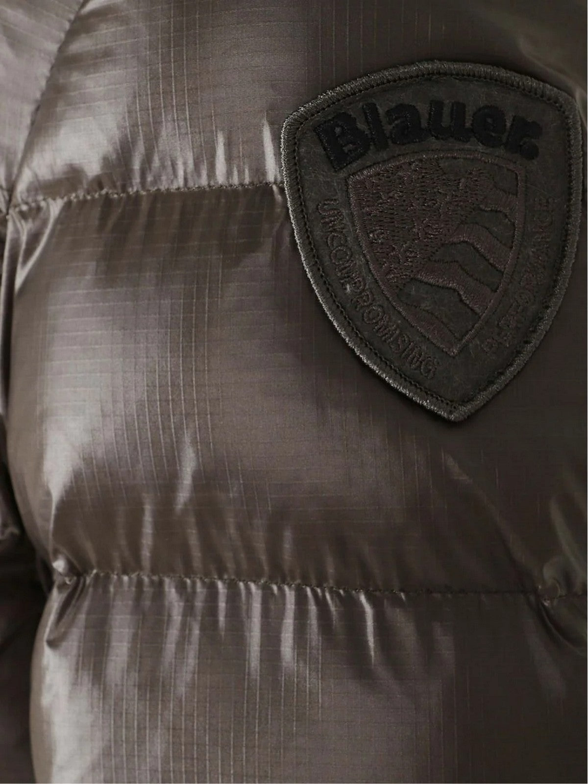 BLAUER Piumino Uomo ADAMS MARRONE SCURO int. GRIGIO NEBBIA - 26WBLUC02054 005958 382EB gioboutiqueweb