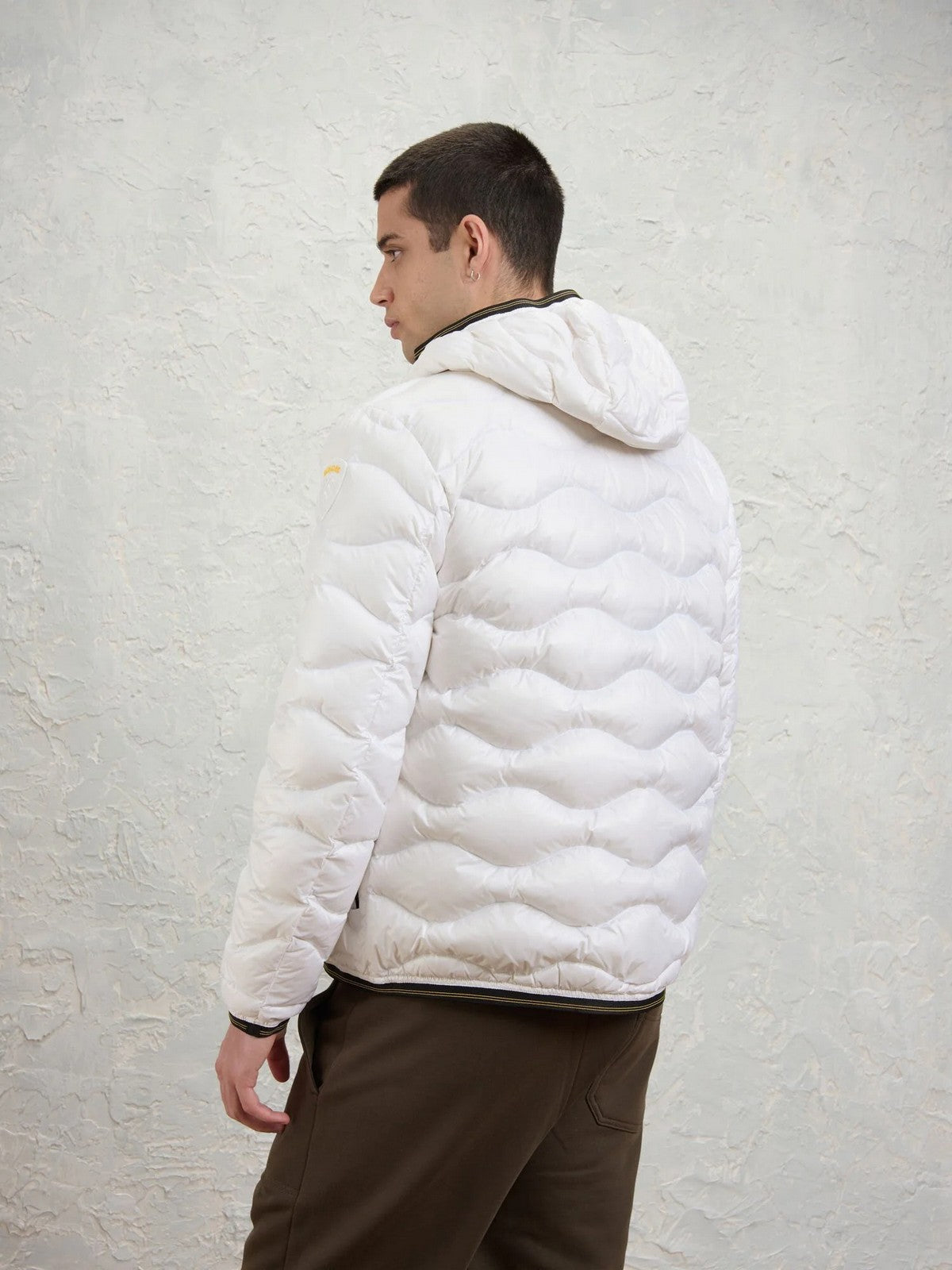 BLAUER Piumino Uomo WAVE BIANCO OTTICO - 26WBLUC03064 006355 100