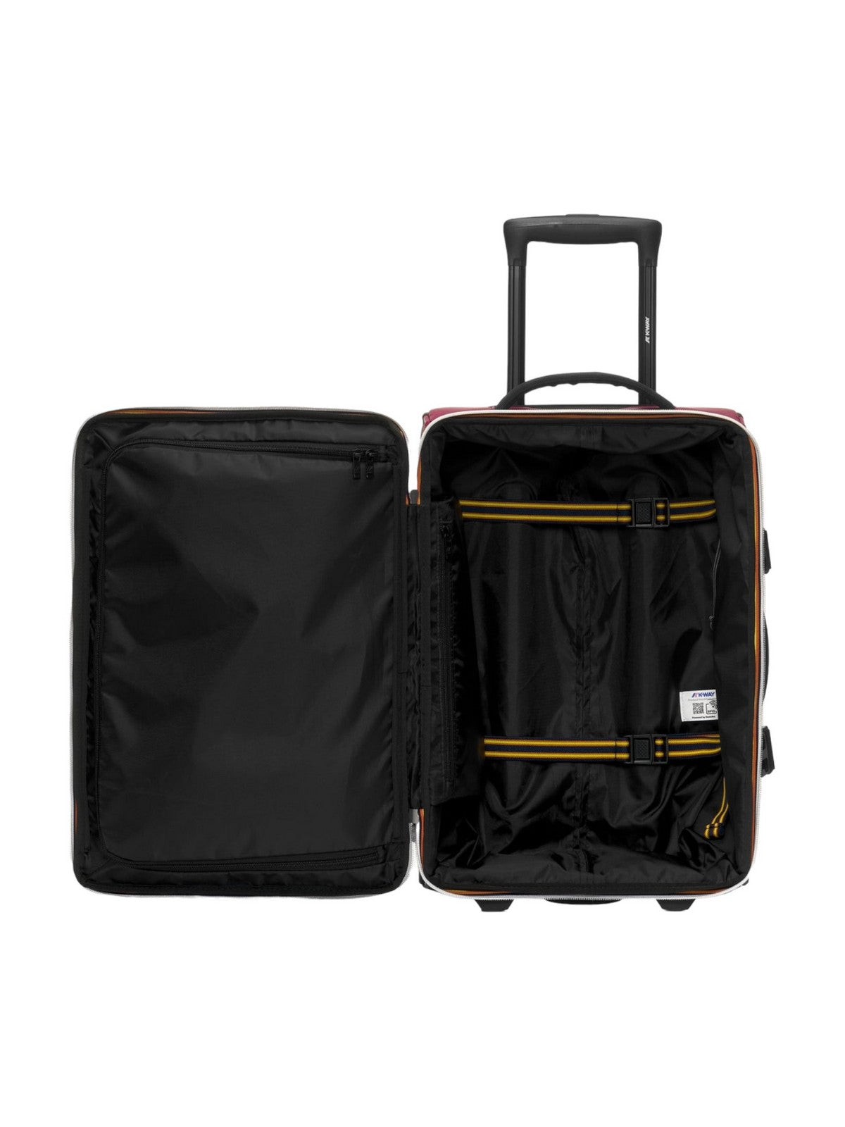 K-WAY Valigie e Trolley Uomo BLOSSAC S K2127IW Y04 BLUE DEPHT-BLACK PUR