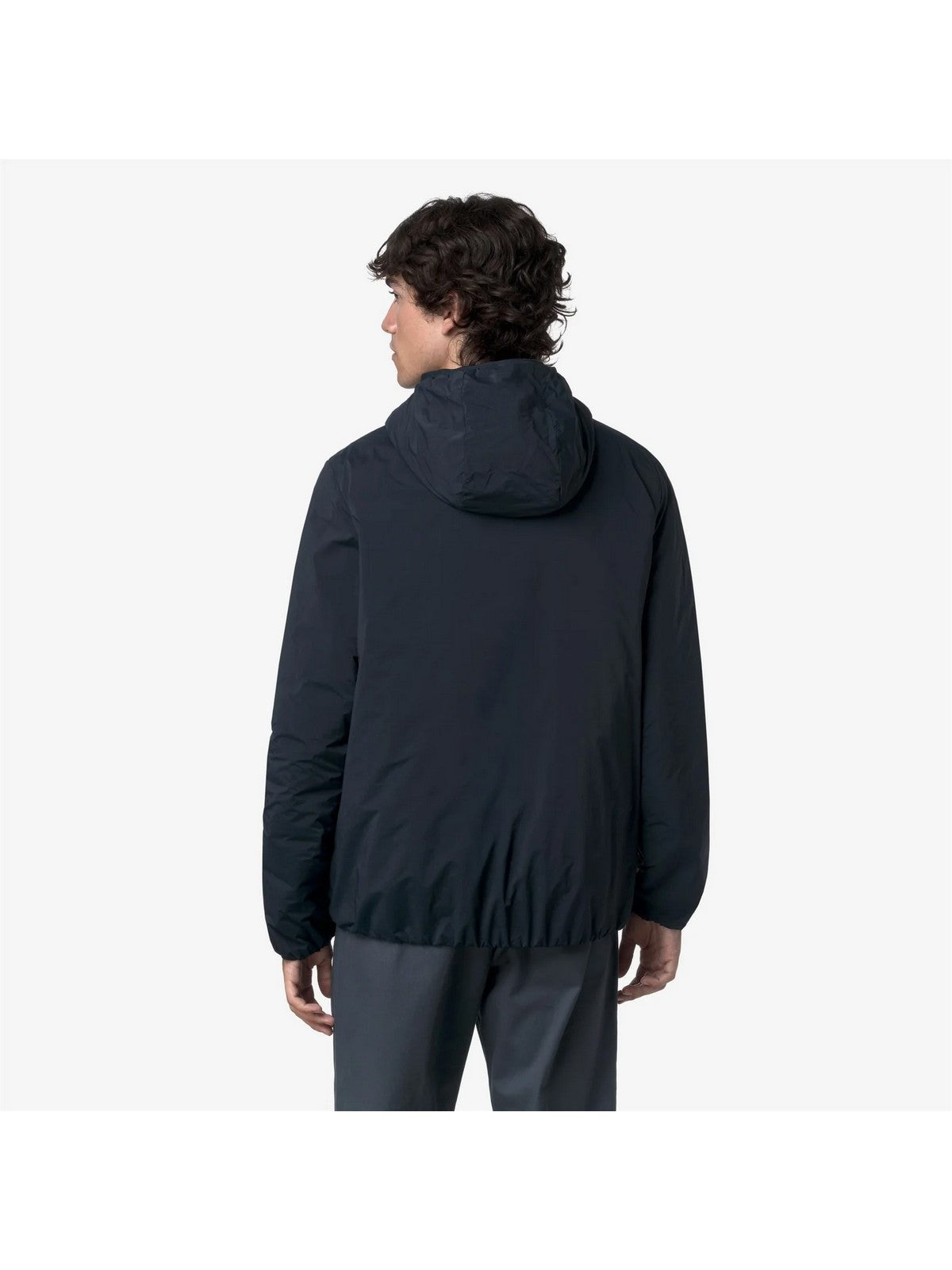 K-WAY Giubbino Uomo JACK PLAIN WARM K2136DW K89 BLUE DEPTH