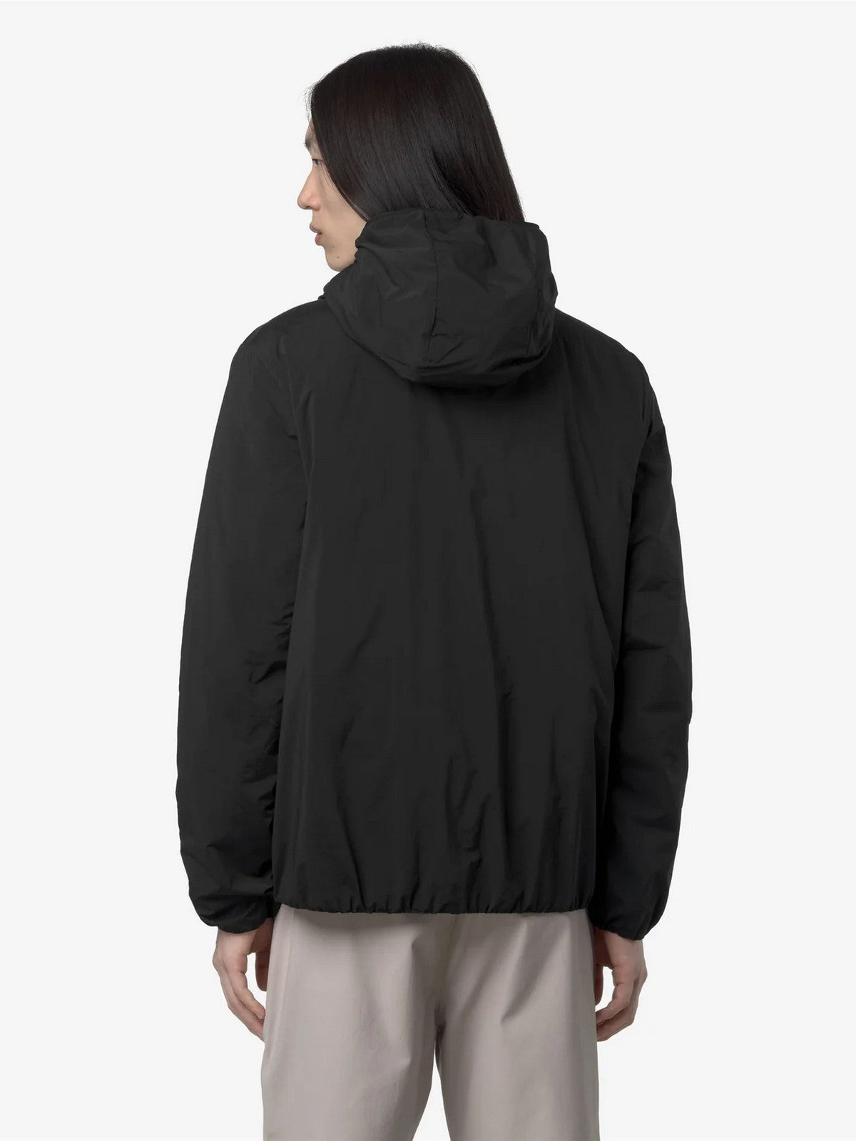 K-WAY Giubbino Uomo JACK PLAIN WARM K2136DW USY BLACK PURE
