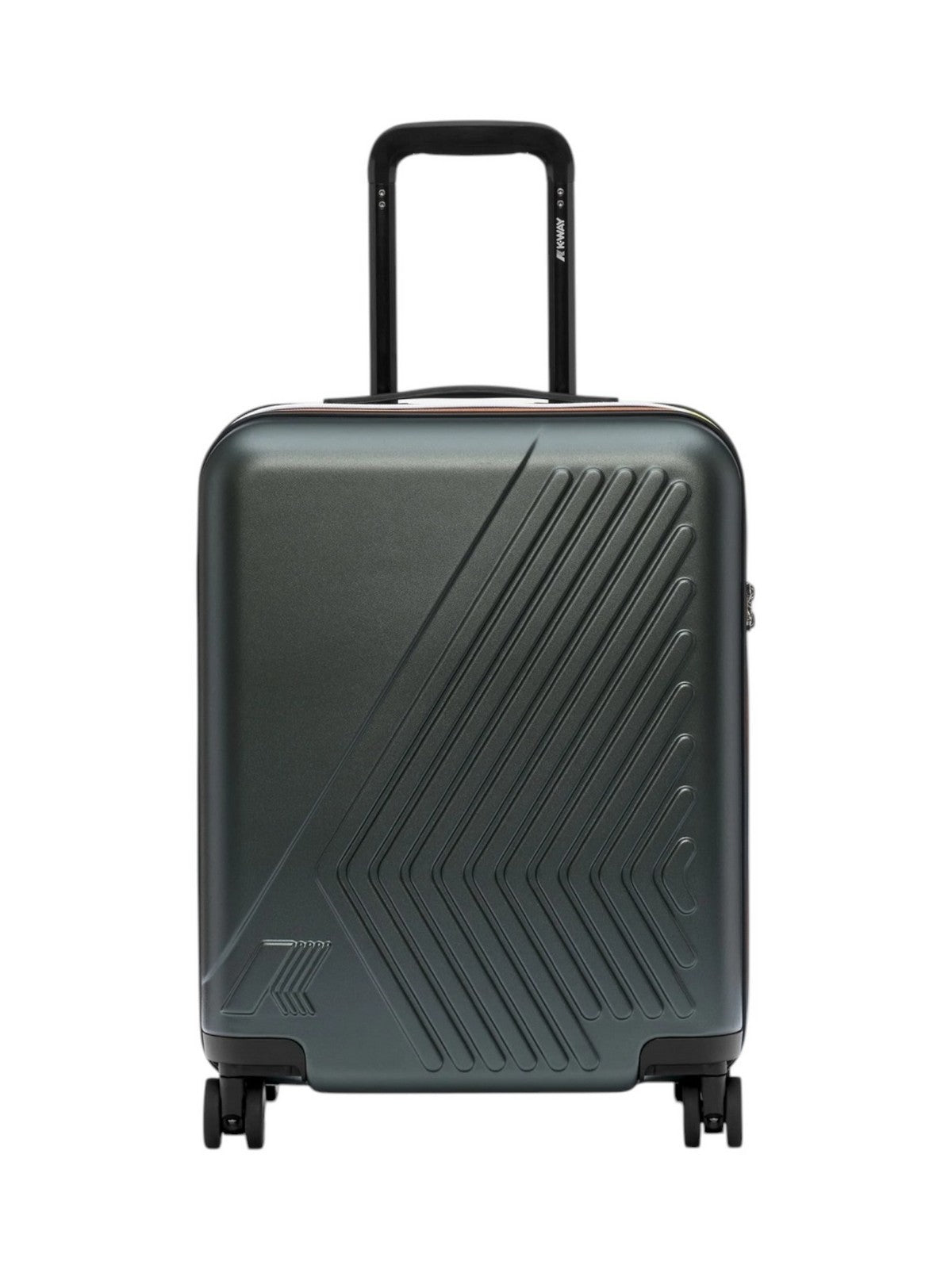 K-WAY Valigie e Trolley Unisex adulto EUDOXIE LOGO K4125ZW WMR GREEN BLACKISH