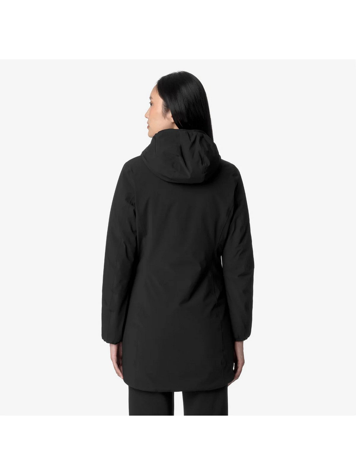 K-WAY Giubbino Donna DENISE ST WARM DOUBLE K6128UW A3C BLACK-BLUE DEPTH