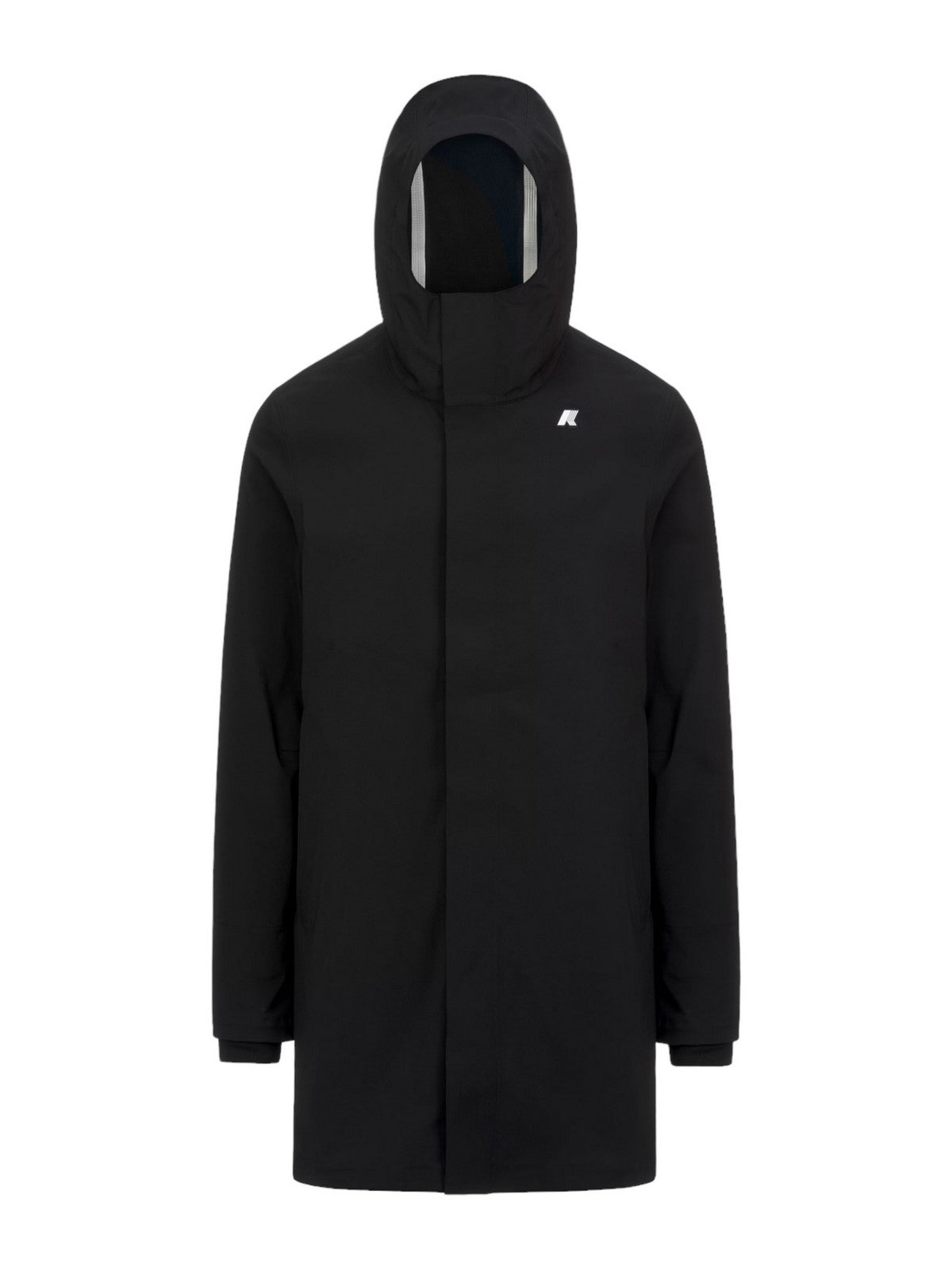 K-WAY Giubbino Uomo Thomas bonded K7126WW A3C BLACK-BLUE DEPTH