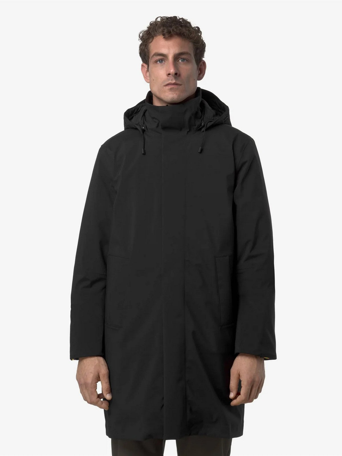K-WAY Giubbino Uomo Thomal bonded padded K7136IW AT0 BLACK PURE - BLACK P