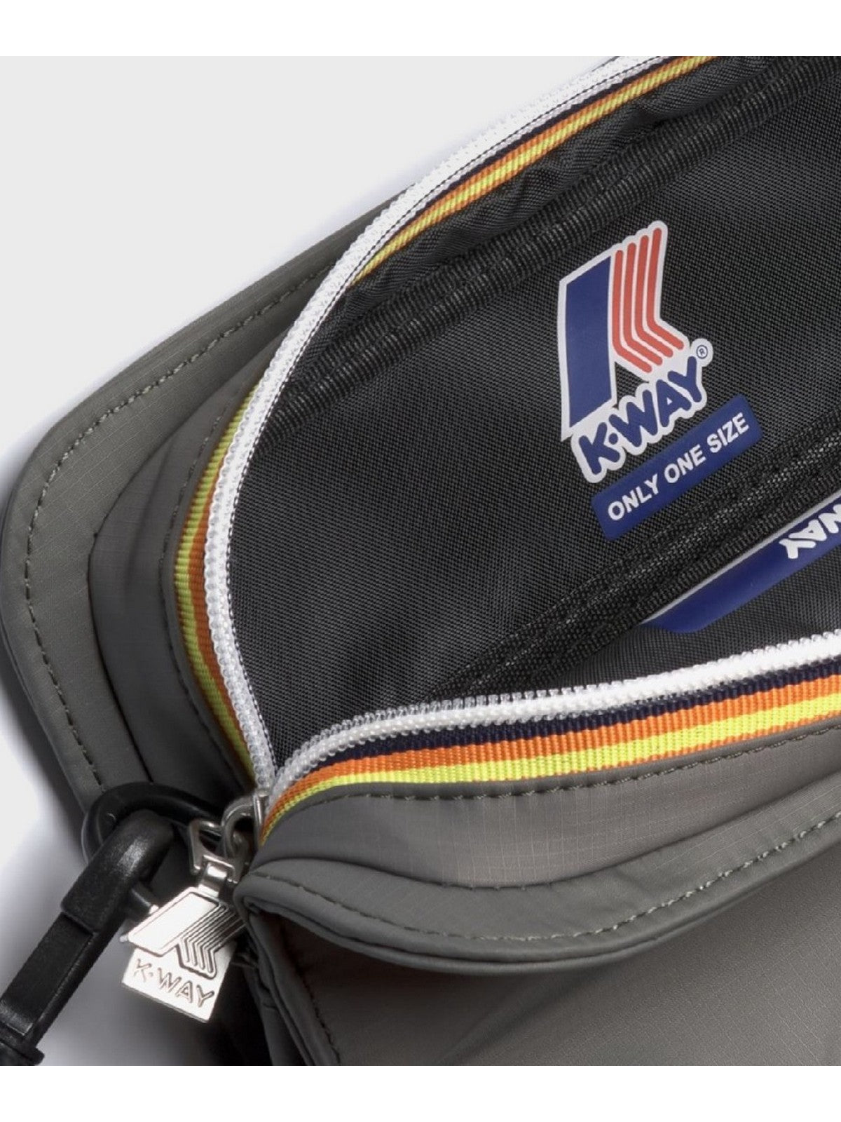 K-WAY Pochette Uomo MARYBELL K8124ZW WMR GREEN BLACKISH gioboutiqueweb