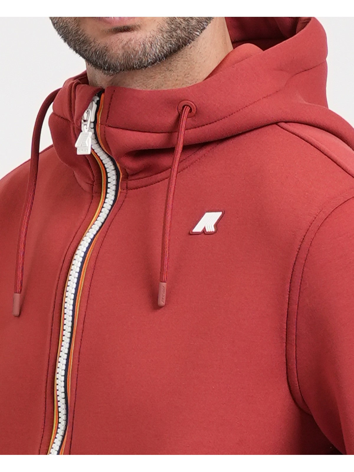 K-WAY Giubbino Uomo RAINER SPACER Red Dk Chili - K2141DW XKQ