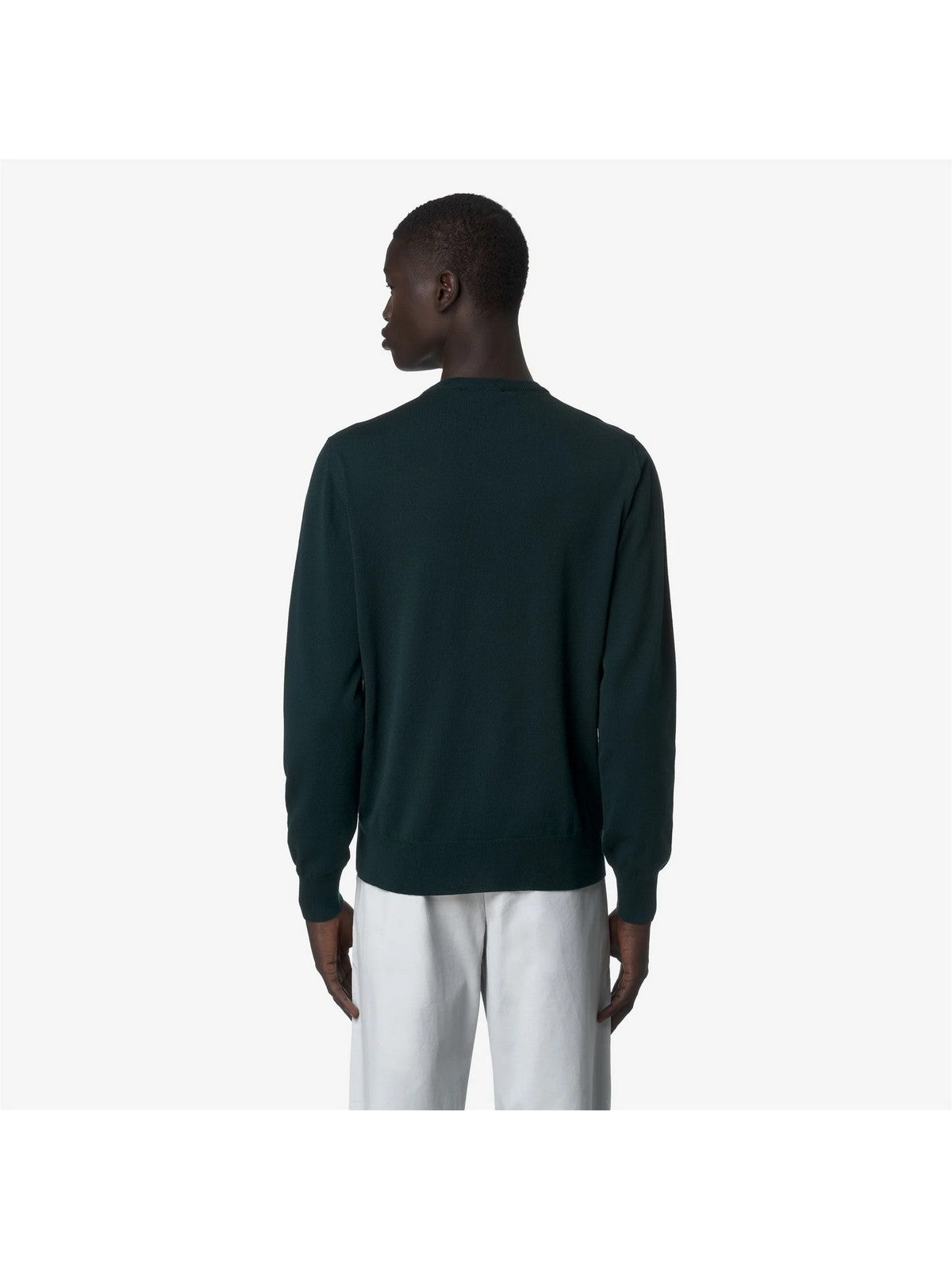K-WAY Maglione Uomo SEBASTIEN MERINO Green Ponderosa - K2142EW 614