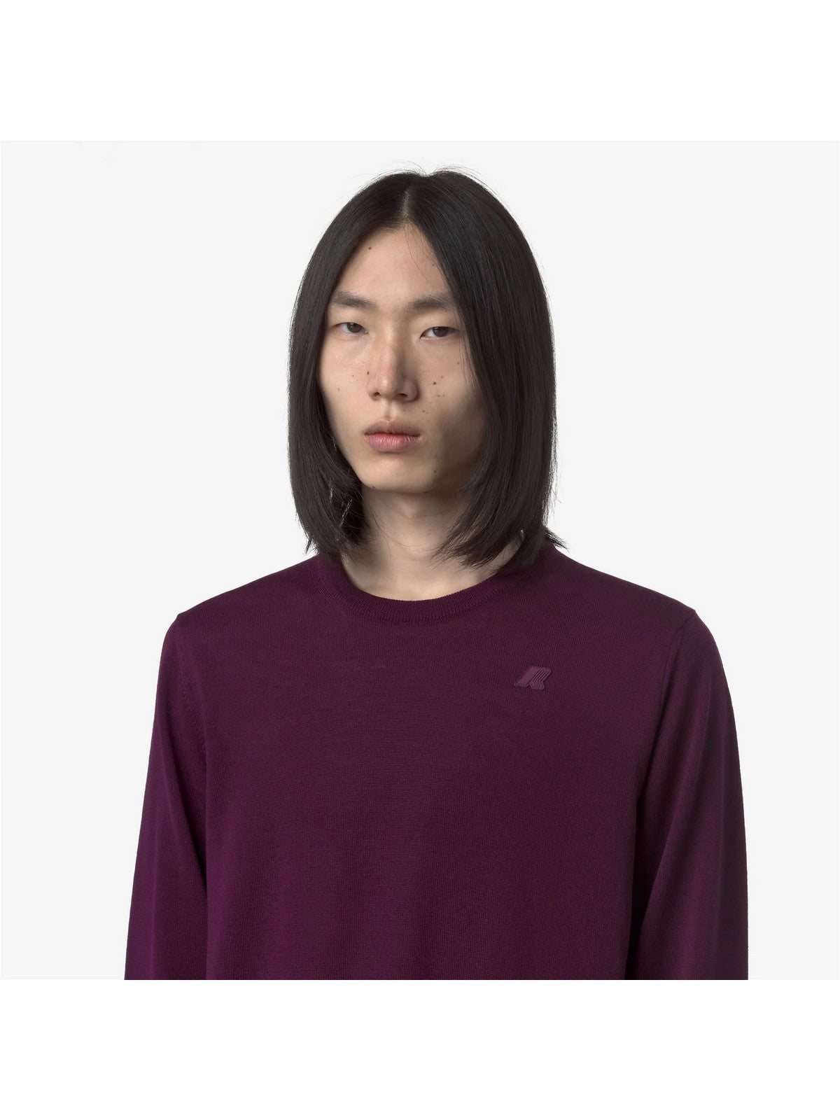 K-WAY Maglione Uomo SEBASTIEN MERINO Violet Wine - K2142EW XLH