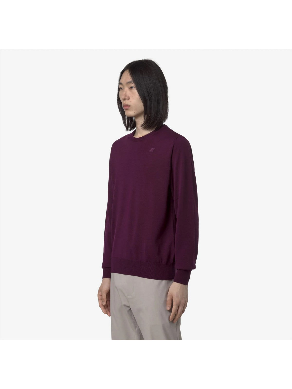 K-WAY Maglione Uomo SEBASTIEN MERINO Violet Wine - K2142EW XLH