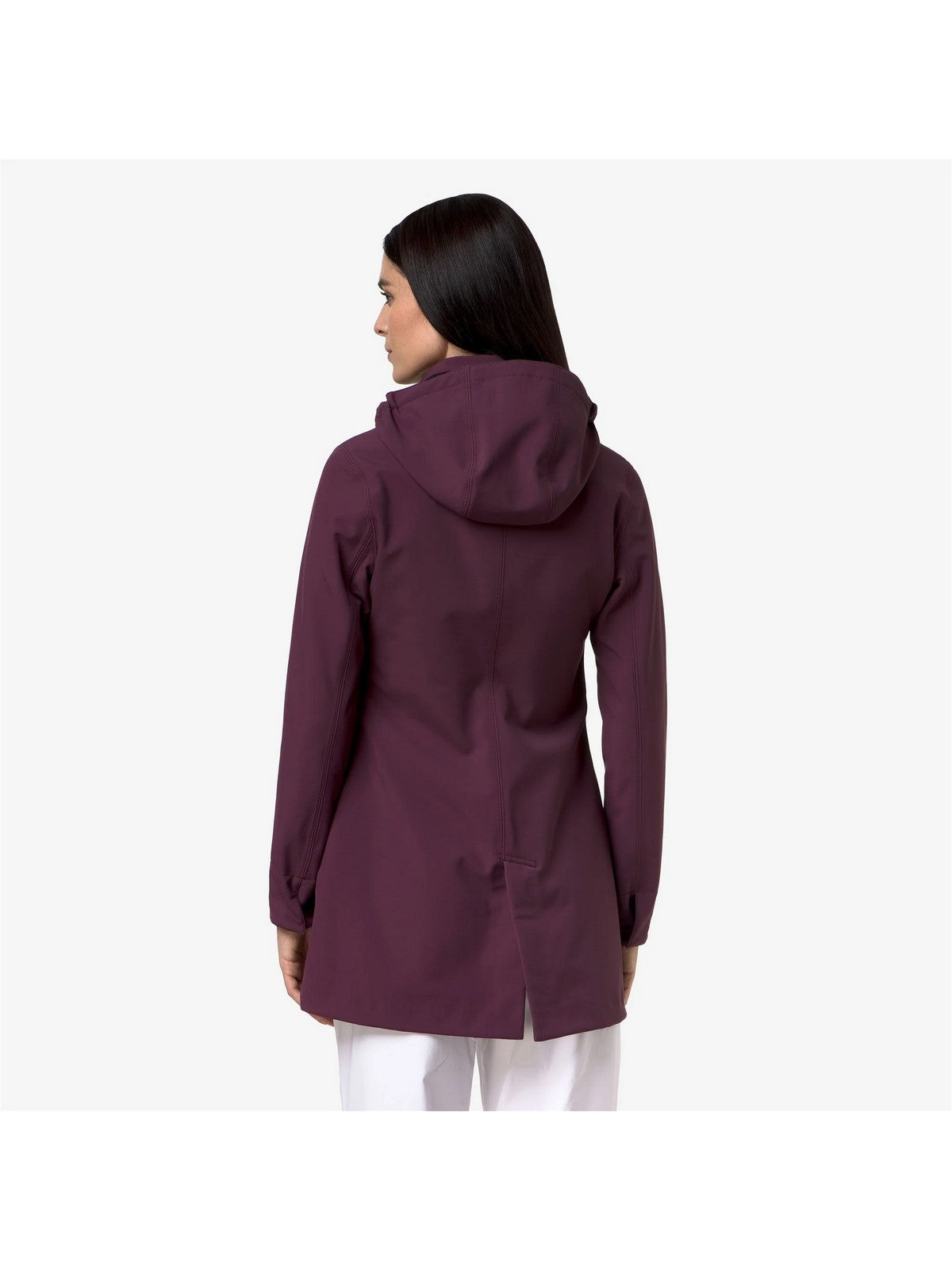 K-WAY Giubbino Donna MATHY BONDED Violet Mauve Wine - - K2148BW D0R