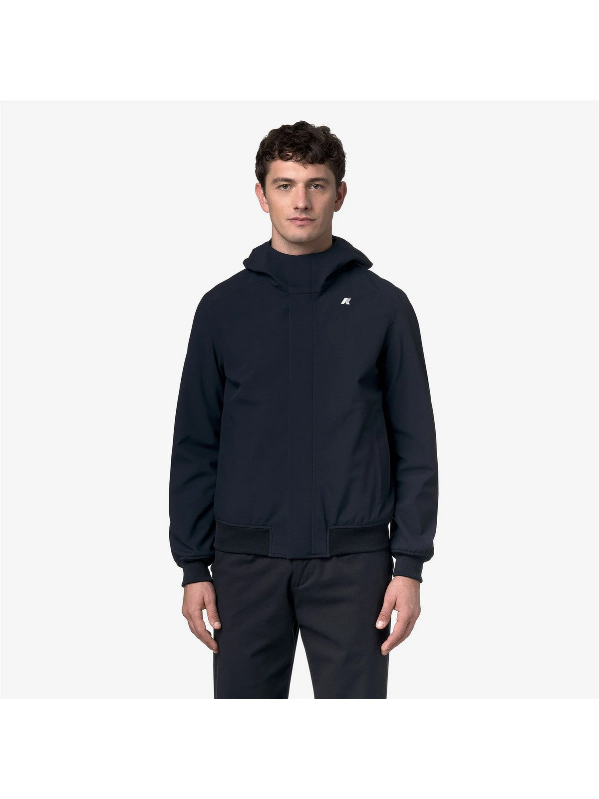K-WAY Giubbino Uomo JOACHIM BONDED BLUE DEPTH-BLUE DEPT - K3135KW A2B
