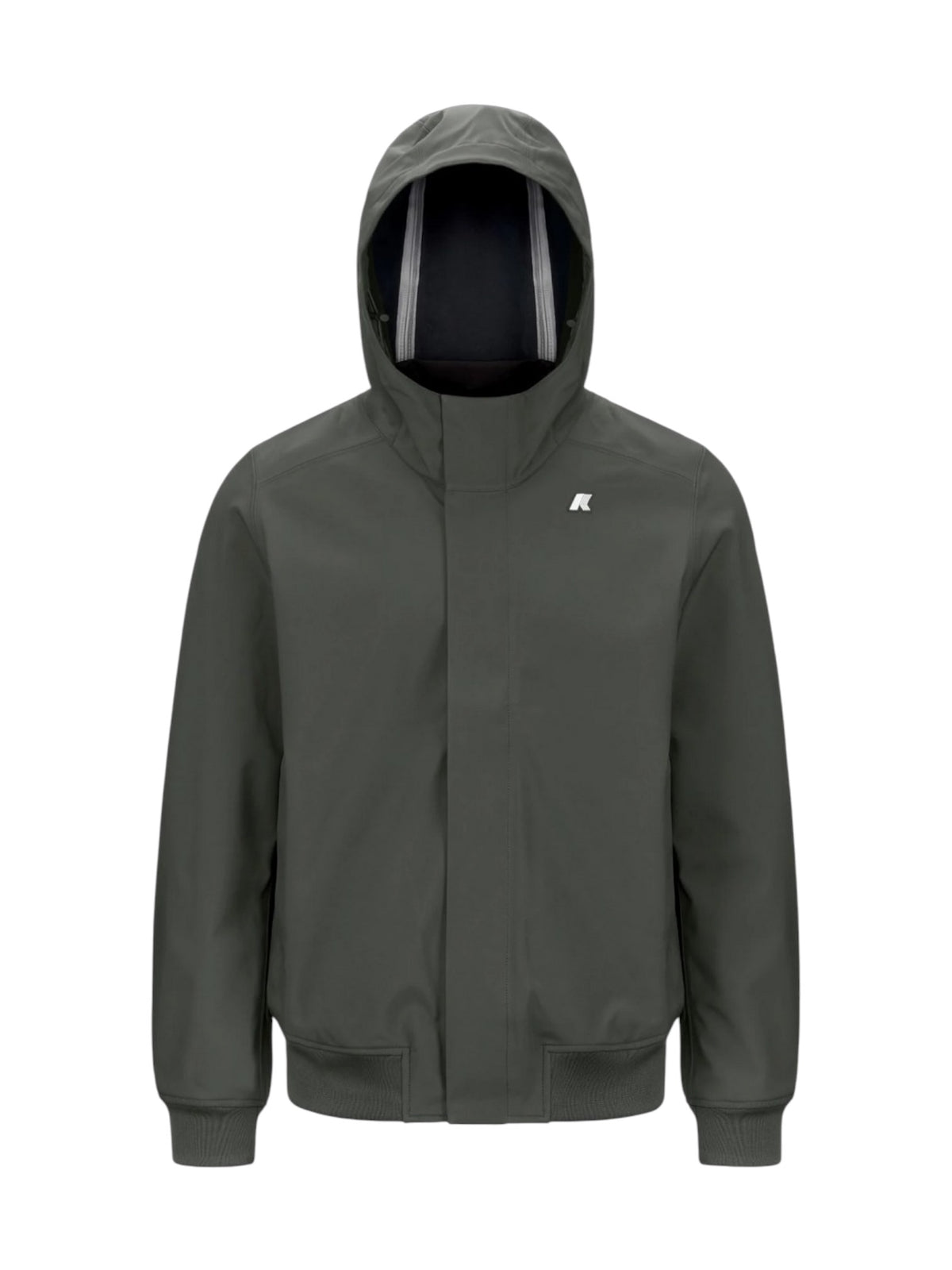 K-WAY Giubbino Uomo JOACHIM BONDED GREEN BLACKISH - Bl - K3135KW AF0